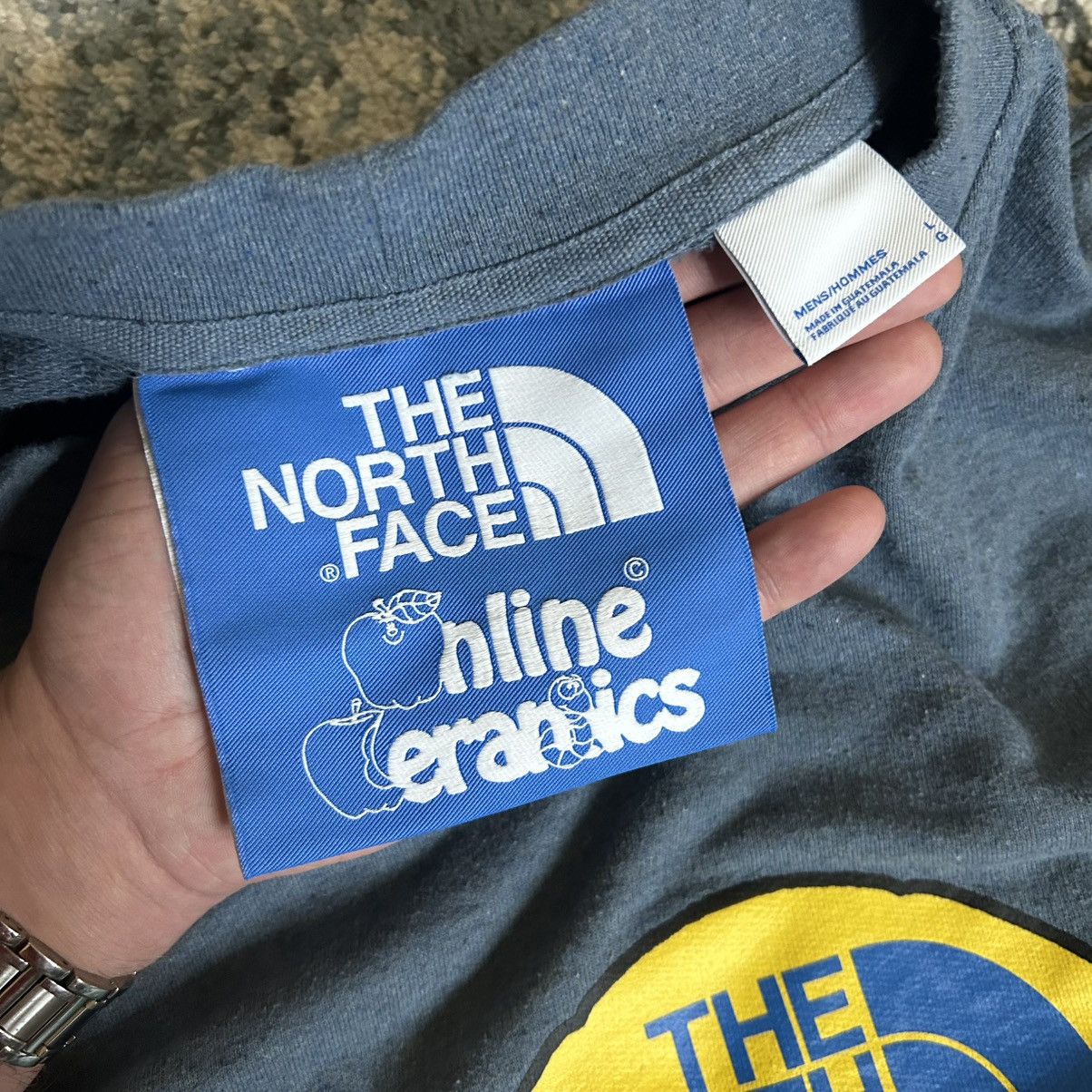 Online Ceramics × The North Face SLOW & STEADY TURTLE RE-GRiND RECYCLED COTTON BLEND CREWNECK Size US L / EU 52-54 / 3 - 3 Thumbnail
