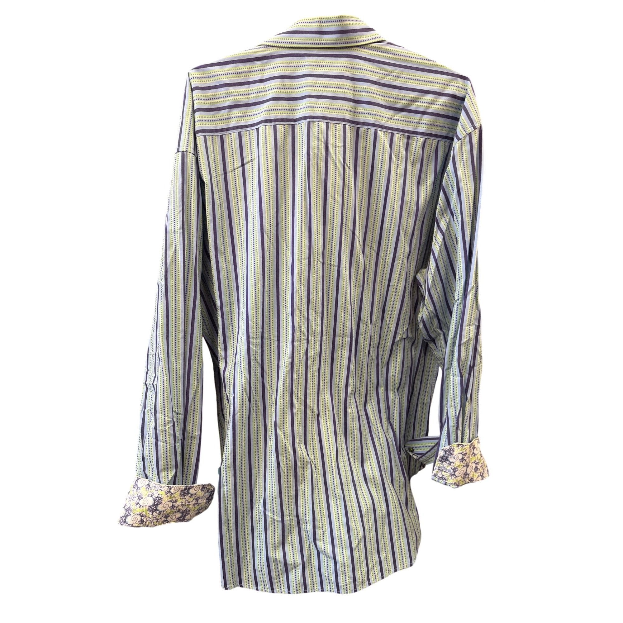 Robert Graham Robert Graham Mens multi color 3XL blue Long Sleeve button d Size US XXL / EU 58 / 5 - 2 Thumbnail
