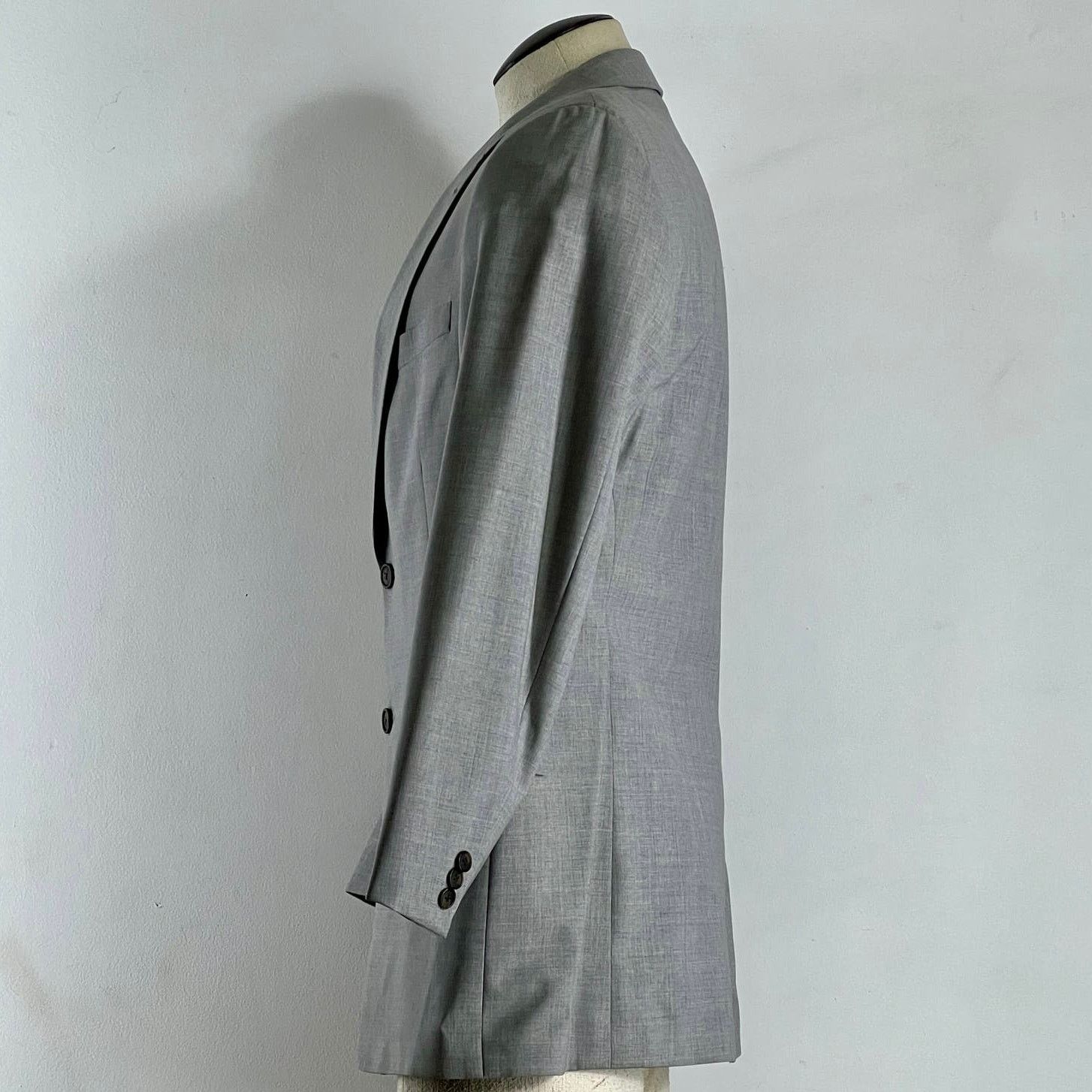 Theory Theory Men's Wool Blazer Light Gray Coat Jacket Size 42R Size US L / EU 52-54 / 3 - 13 Thumbnail