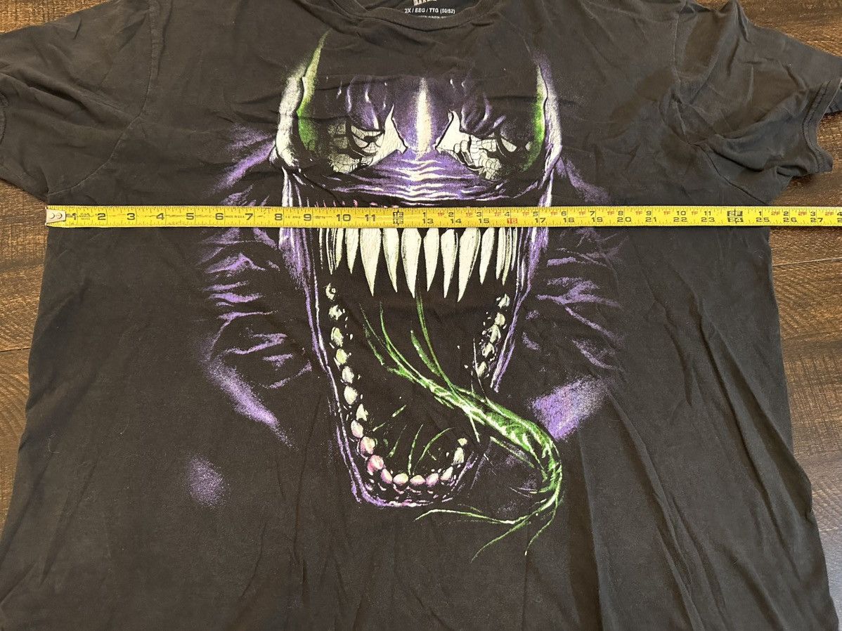Marvel Comics Venom Marvel T Shirt Mens Big Face Graphic Print S/S-2X Size US XXL / EU 58 / 5 - 5 Thumbnail