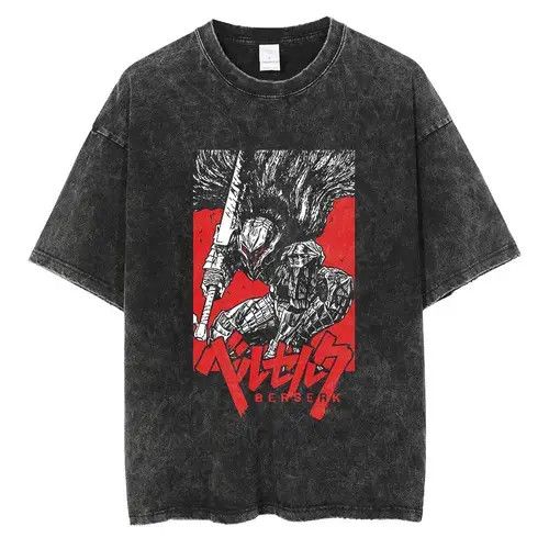 Other Washed T Shirt Berserk Size US L / EU 52-54 / 3 - 4 Thumbnail