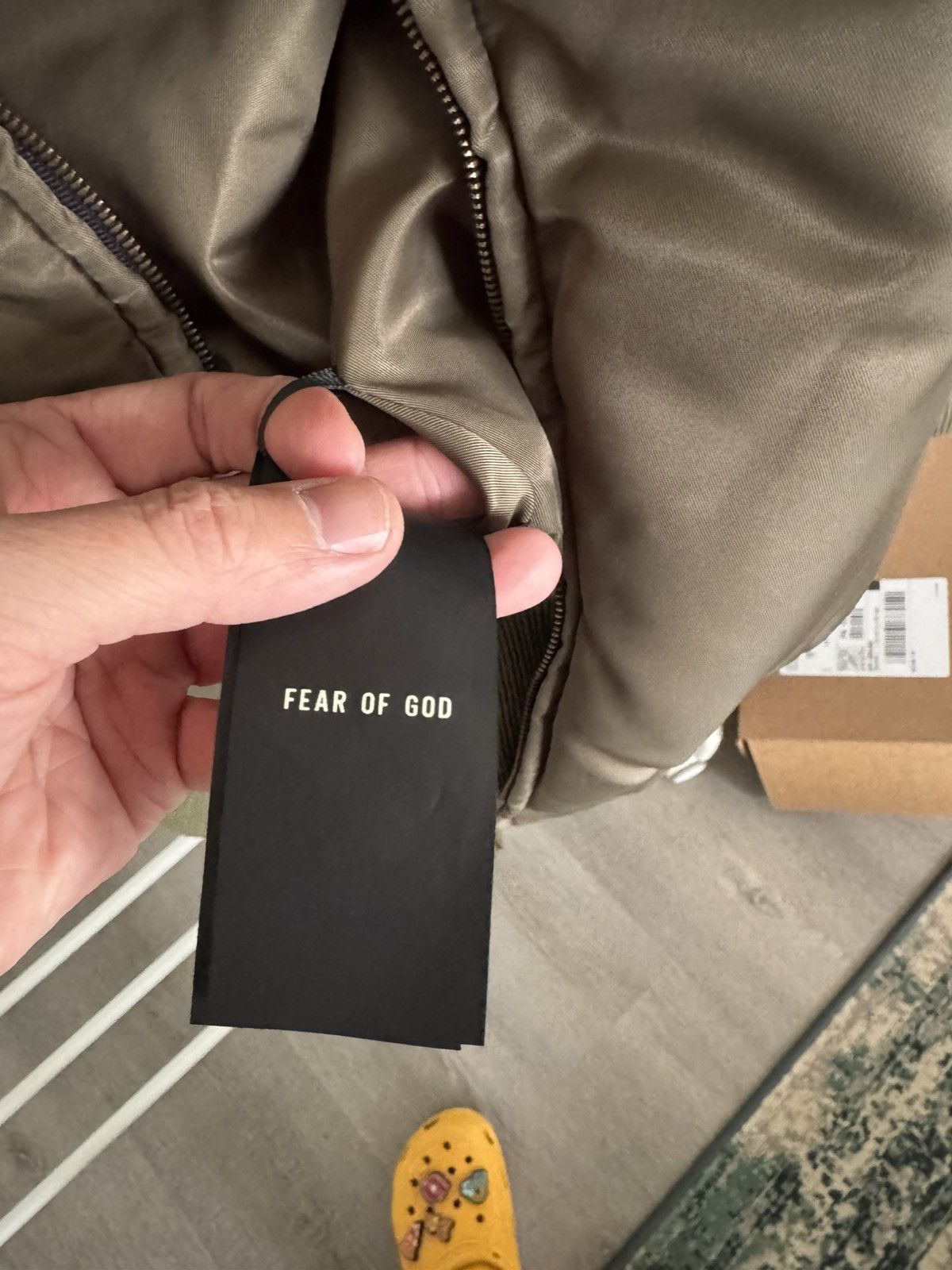 Fear of God Brand new Fear of God Eternal Olive Bomber size S Size US S / EU 44-46 / 1 - 4 Thumbnail