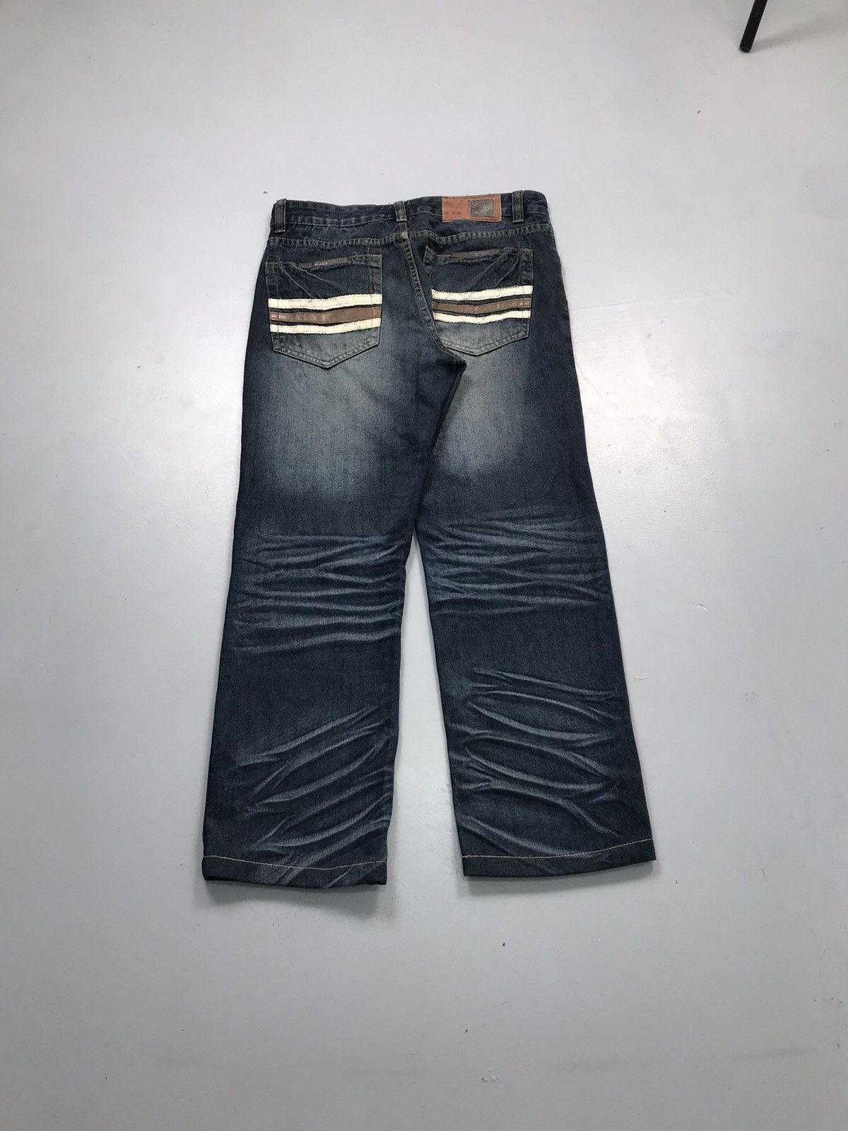 JNCO Vintage dermson patched denim Size US 32 / EU 48 - 2 Thumbnail