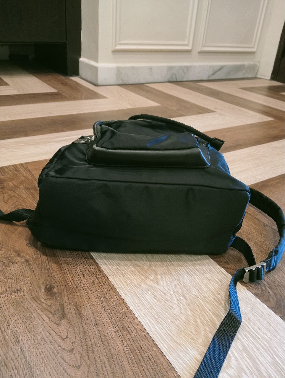 agnes b. AGNES B. VOYAGE VINTAGE BACKPACK - BLACK Size ONE SIZE - 6 Thumbnail