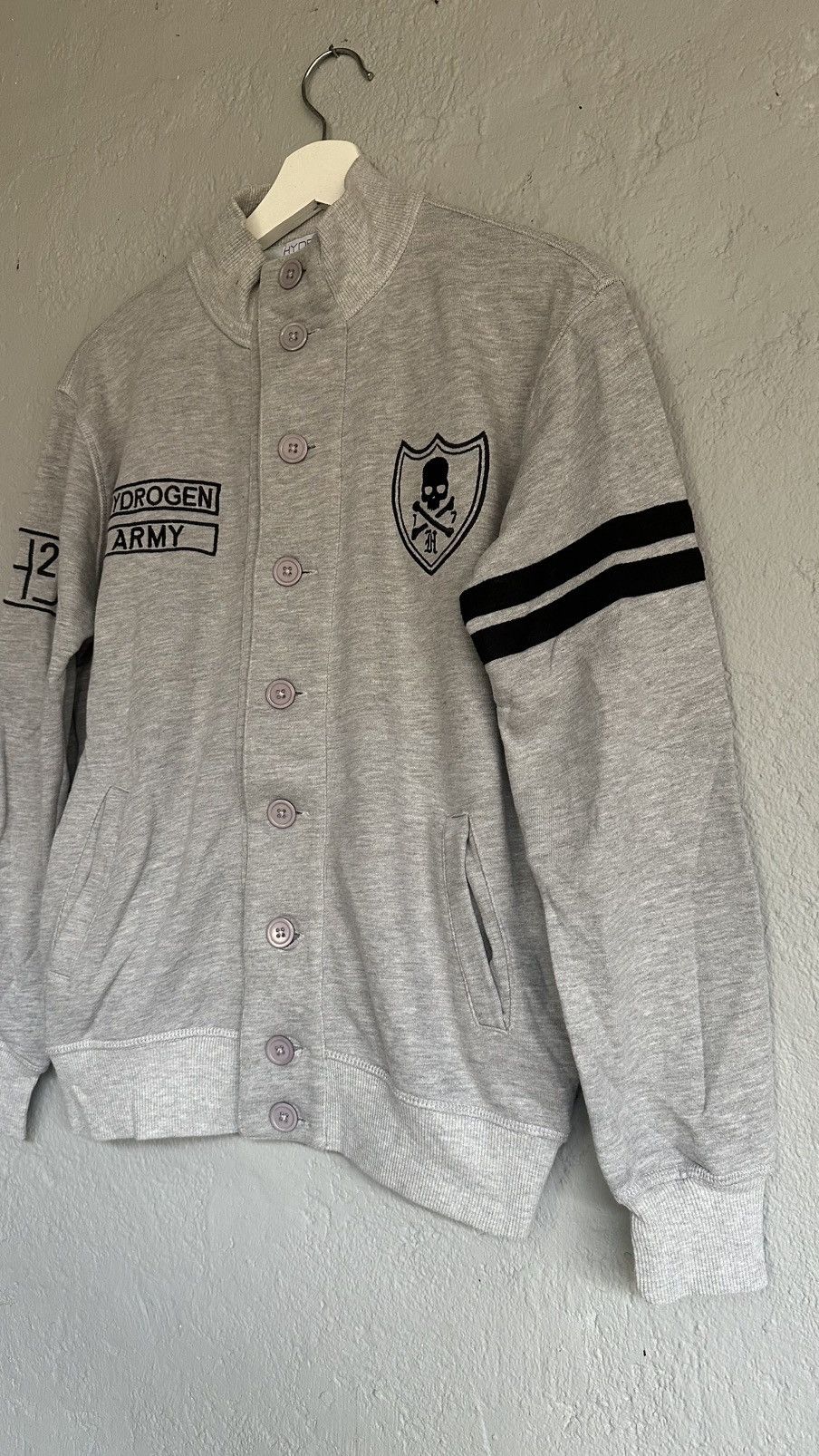 HYDROGEN Hydrogen army H2J Cardigan pullover Sweater Size US M / EU 48-50 / 2 - 3 Thumbnail