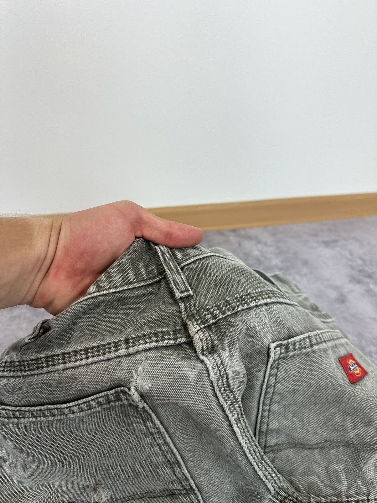 Dickies Vintage 90s Dickies Carpenter Baggy Opium Faded Work Pants Size US 34 / EU 50 - 8 Thumbnail