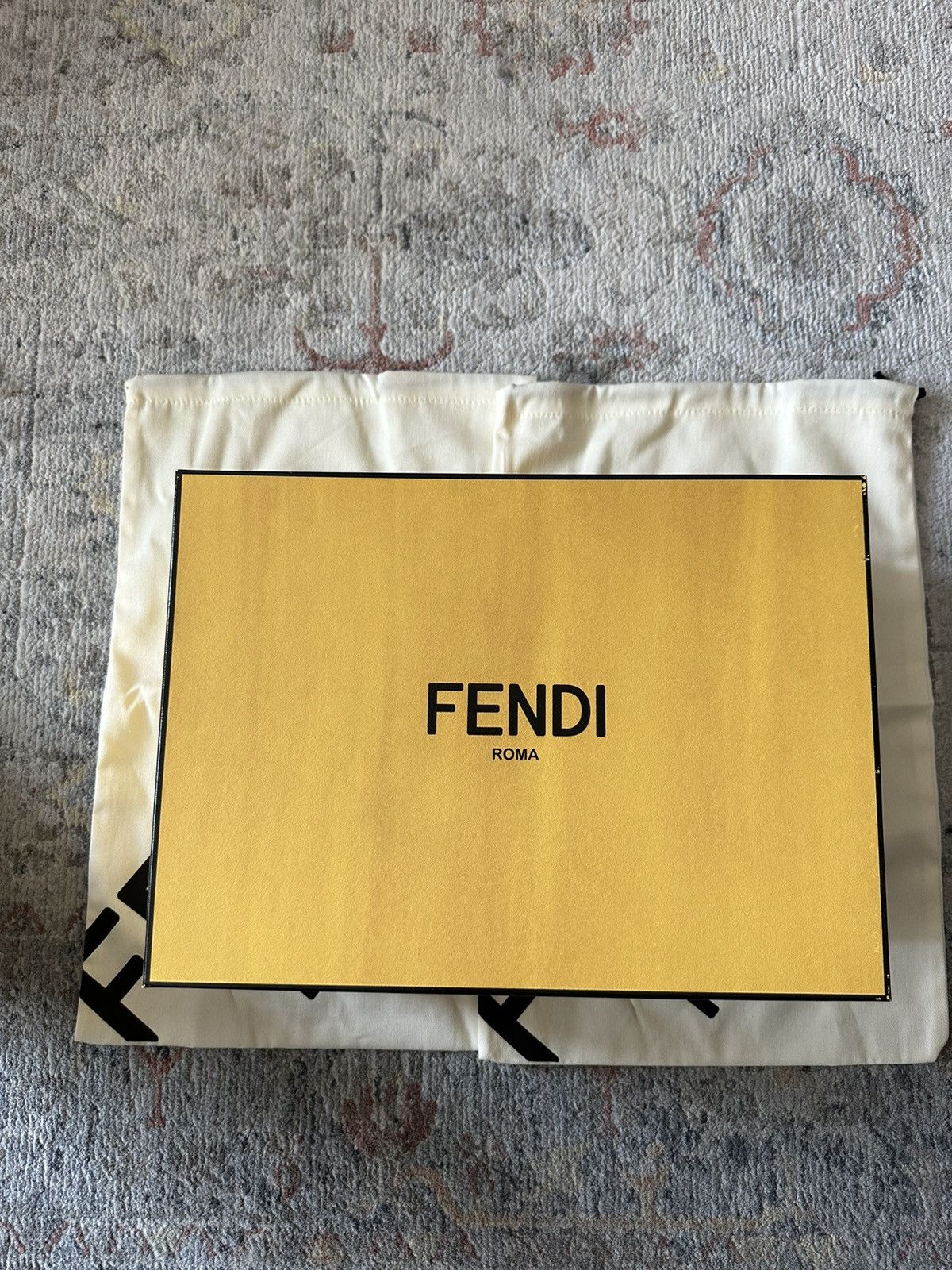 Fendi FENDI Flow Fabric Light Blue Purple Low Top Sneakers Size US 9 / EU 42 - 12 Thumbnail