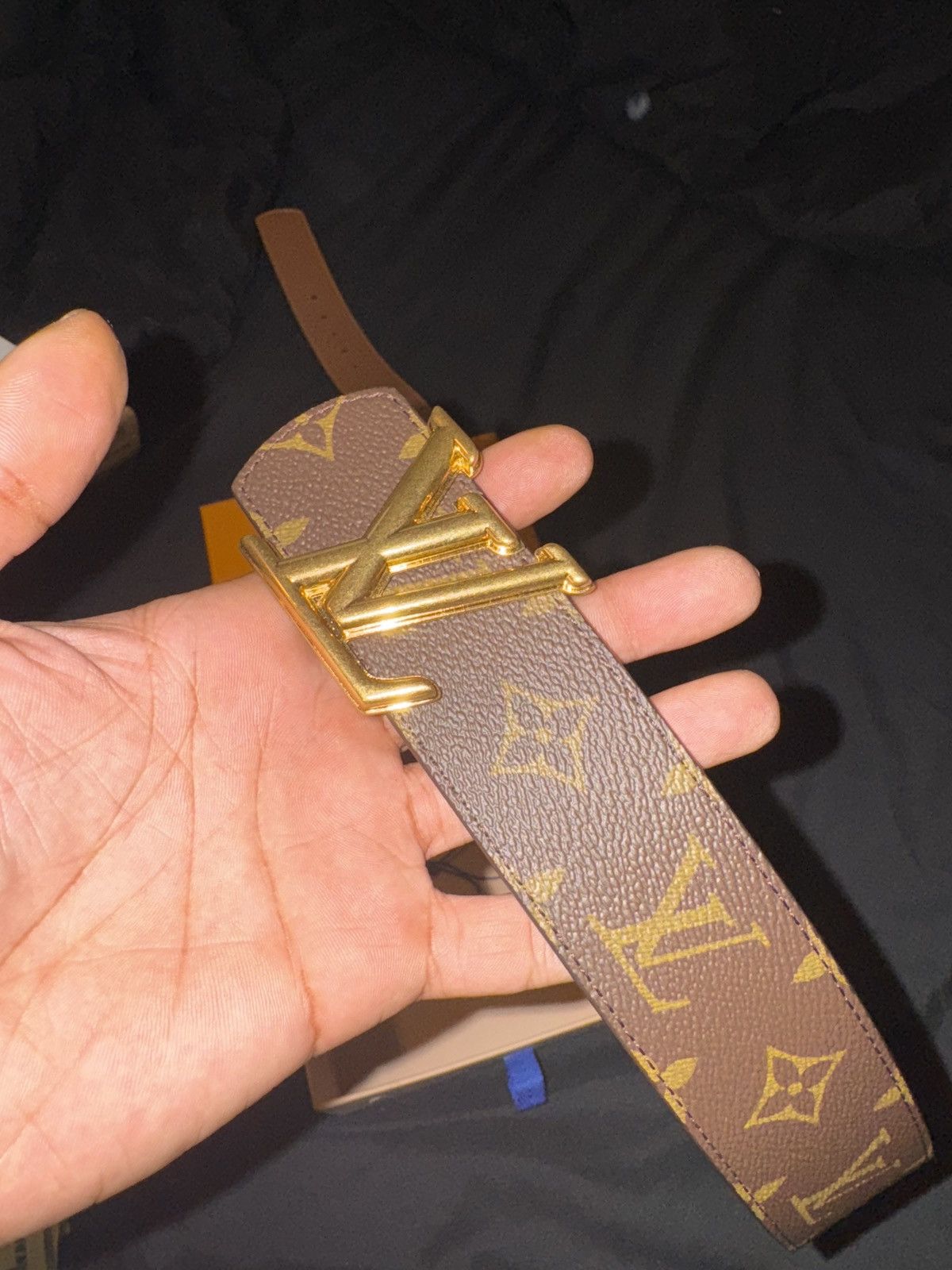 Louis Vuitton Louis Vuitton reversible belt Size ONE SIZE - 3 Thumbnail