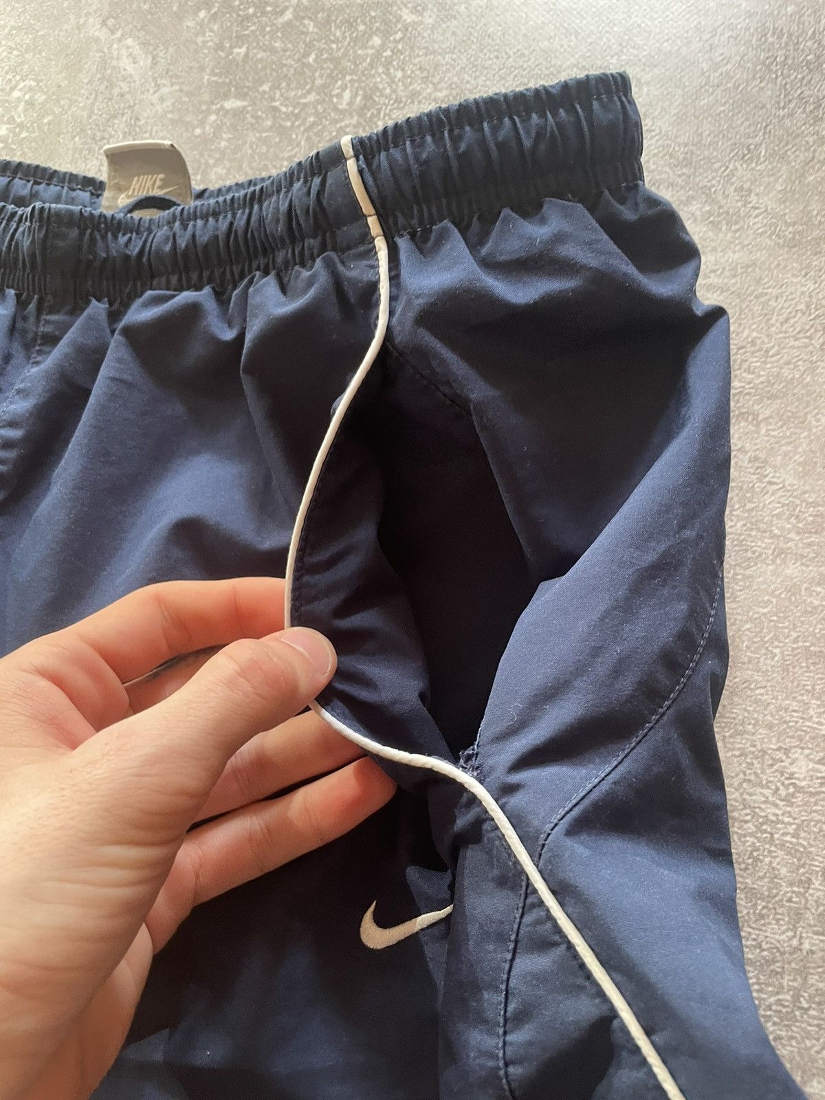 Nike × Vintage Vintage Nike Nylon Shorts Drill Y2K Size S Size US 30 / EU 46 - 3 Thumbnail