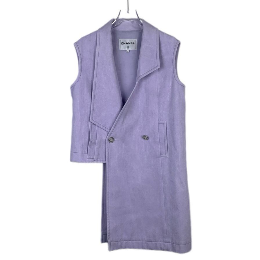 Chanel Chanel Double C Logo Sleeveless Vest, Size S Size ONE SIZE - 1 Thumbnail