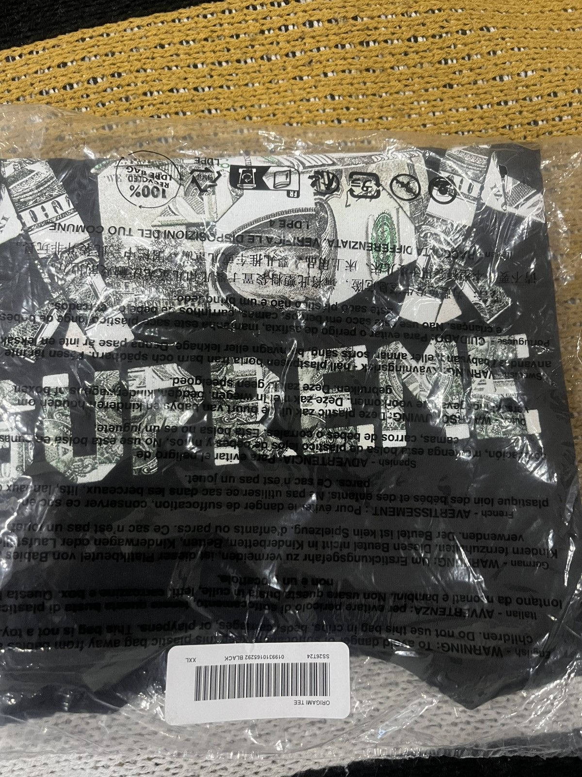 Supreme Supreme Origami Tee Black XXL SS26 Size US XXL / EU 58 / 5 - 1 Thumbnail