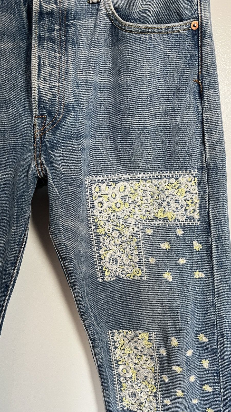 NOMA t.d Noma Td bandana embroidery jeans Size US 33 - 4 Thumbnail