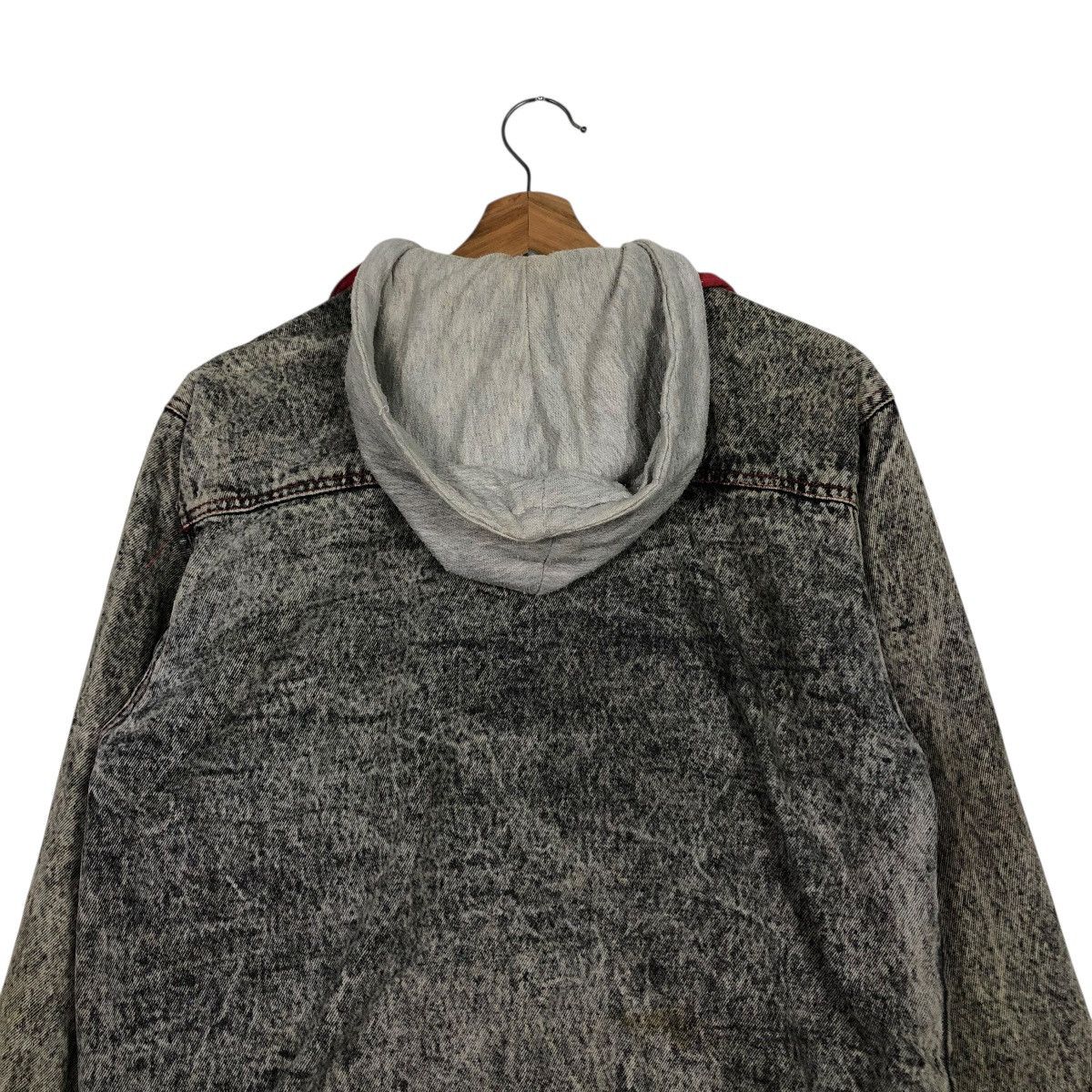 Japanese Brand 🔥VINTAGE BIKER BOMBER JACKET DENIM JAPAN ISSEY MIYAKE Size US L / EU 52-54 / 3 - 11 Thumbnail