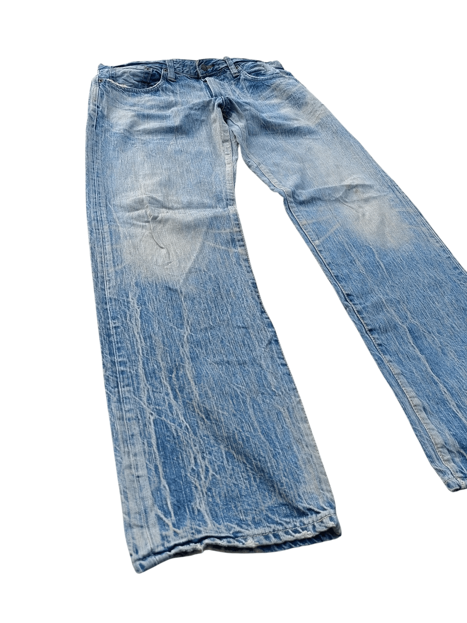 Edwin VINTAGE Edwin 504 Acid Wash Faded Rare Denim Size US 34 / EU 50 - 4 Thumbnail