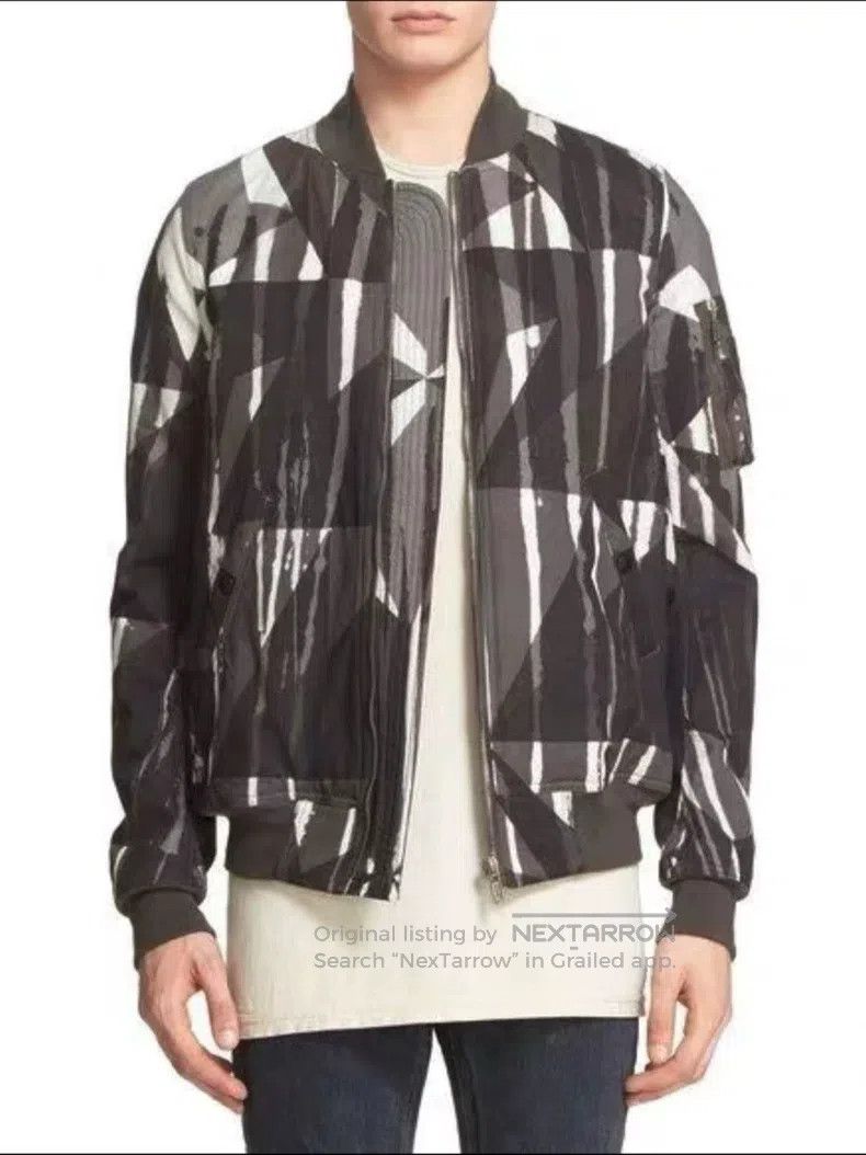 Rick Owens Rick Owens Fall/Winter 2016 Camouflage Splash Bomber Jacke Size US XS / EU 42 / 0 - 2 Thumbnail