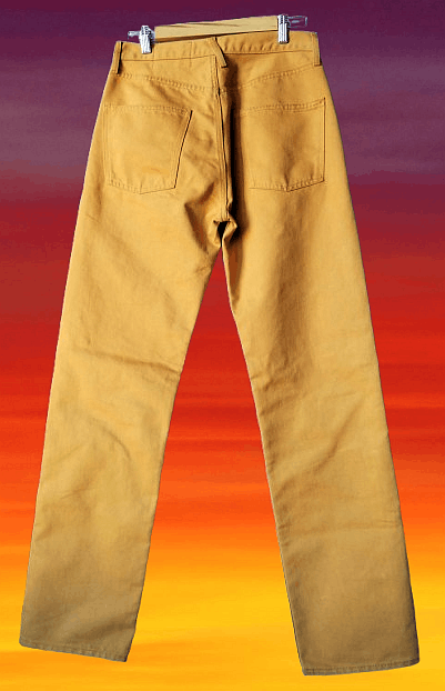 Calvin Klein × Heron Preston Rusty yellow jeans Size US 30 / EU 46 - 5 Thumbnail