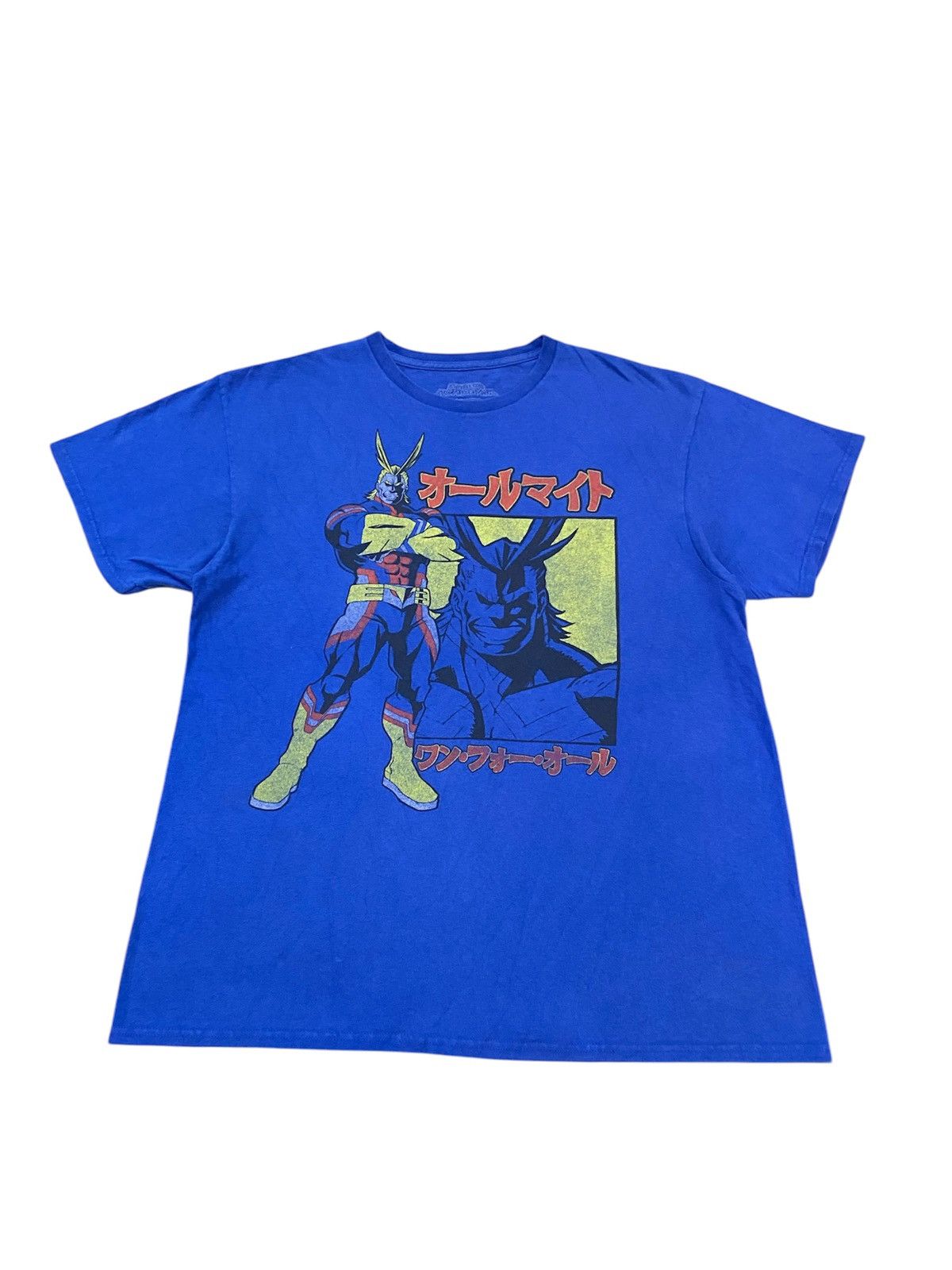 Anime × Japanese Brand Manga My Hero Academia All Might Graphic Tee Size US L / EU 52-54 / 3 - 1 Thumbnail
