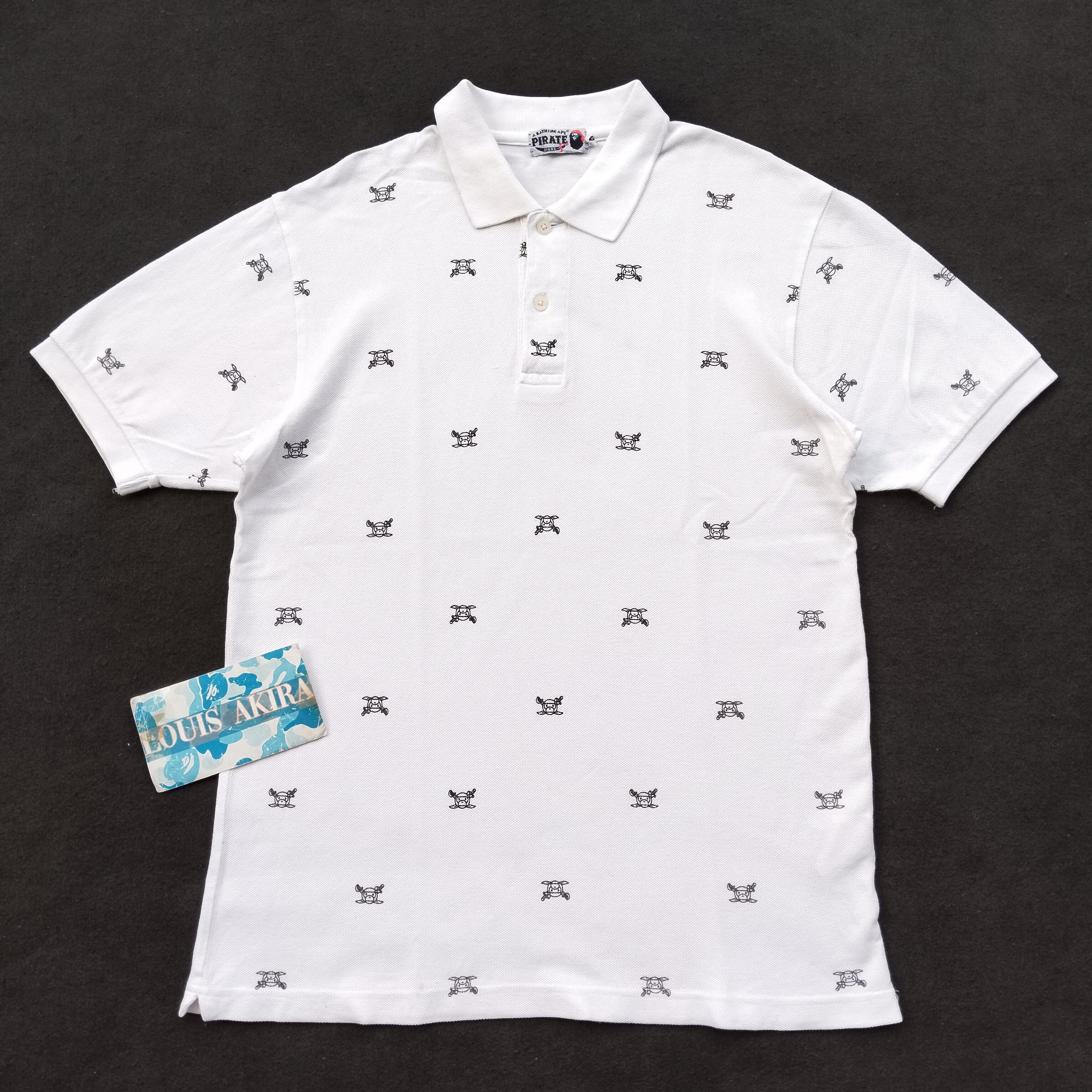Bape Bape Pirate Store Monogram Polo Size US M / EU 48-50 / 2 - 1 Thumbnail