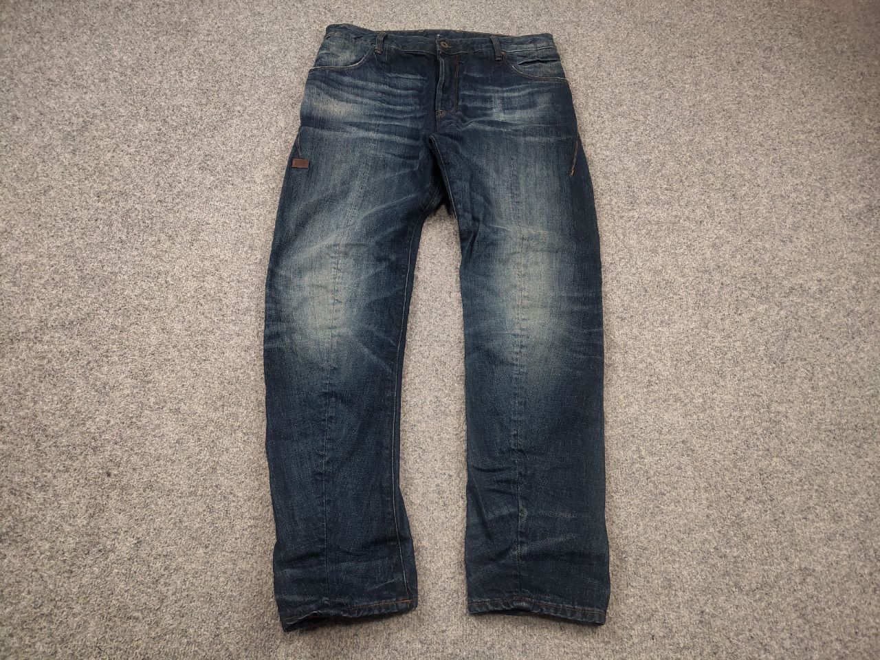 G-Star G Star Raw lanc 3d tapered Faded Denim Jeans Vintage LGB Size US 34 / EU 50 - 3 Thumbnail