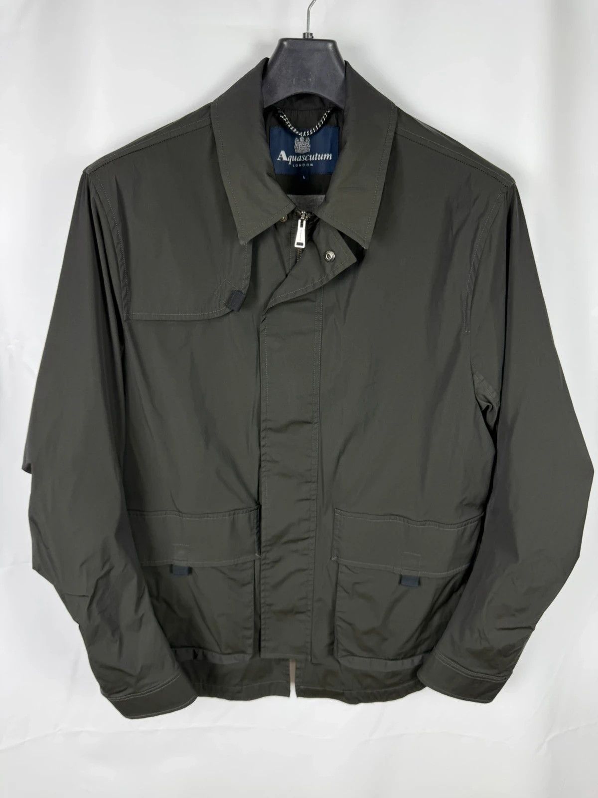 Aquascutum Aquascutum Shimmer Dark Green Jacket size L Size US L / EU 52-54 / 3 - 2 Thumbnail