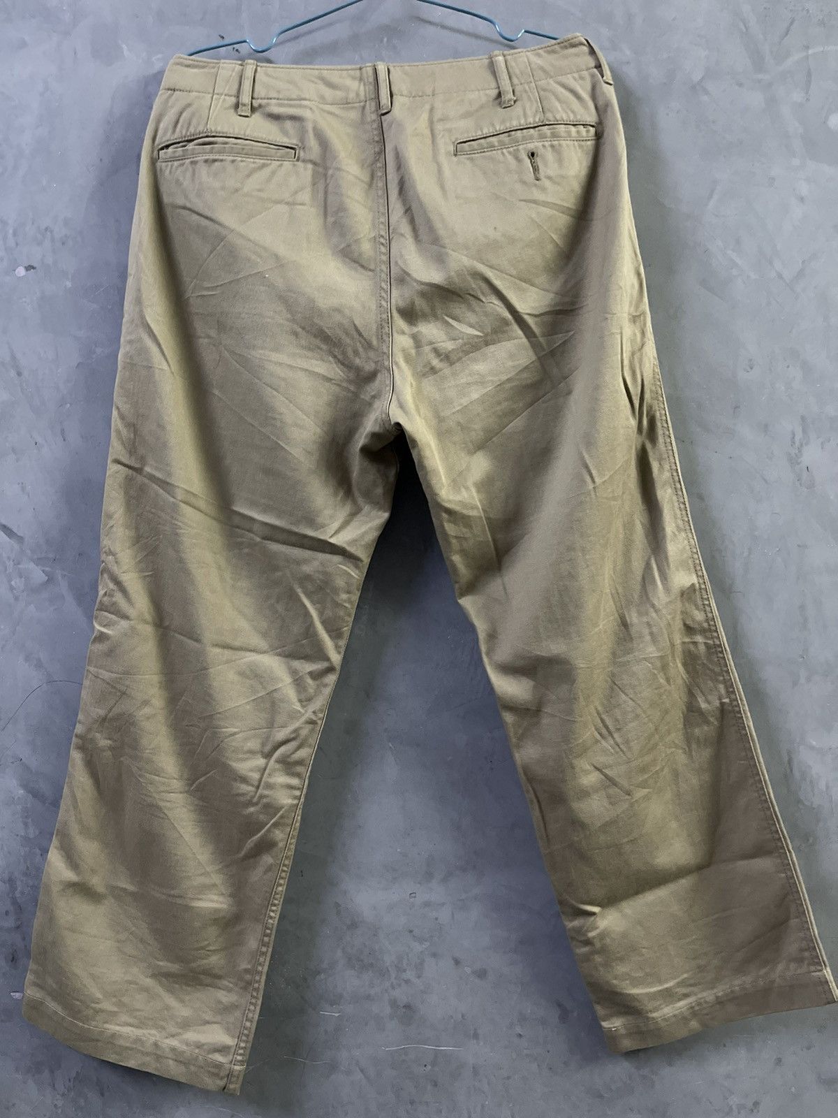 URBAN RESEARCH DOORS URBAN RESEARCH DOORS Japan - Repro Vintage Khaki Chino Pants Size US 32 / EU 48 - 2 Thumbnail