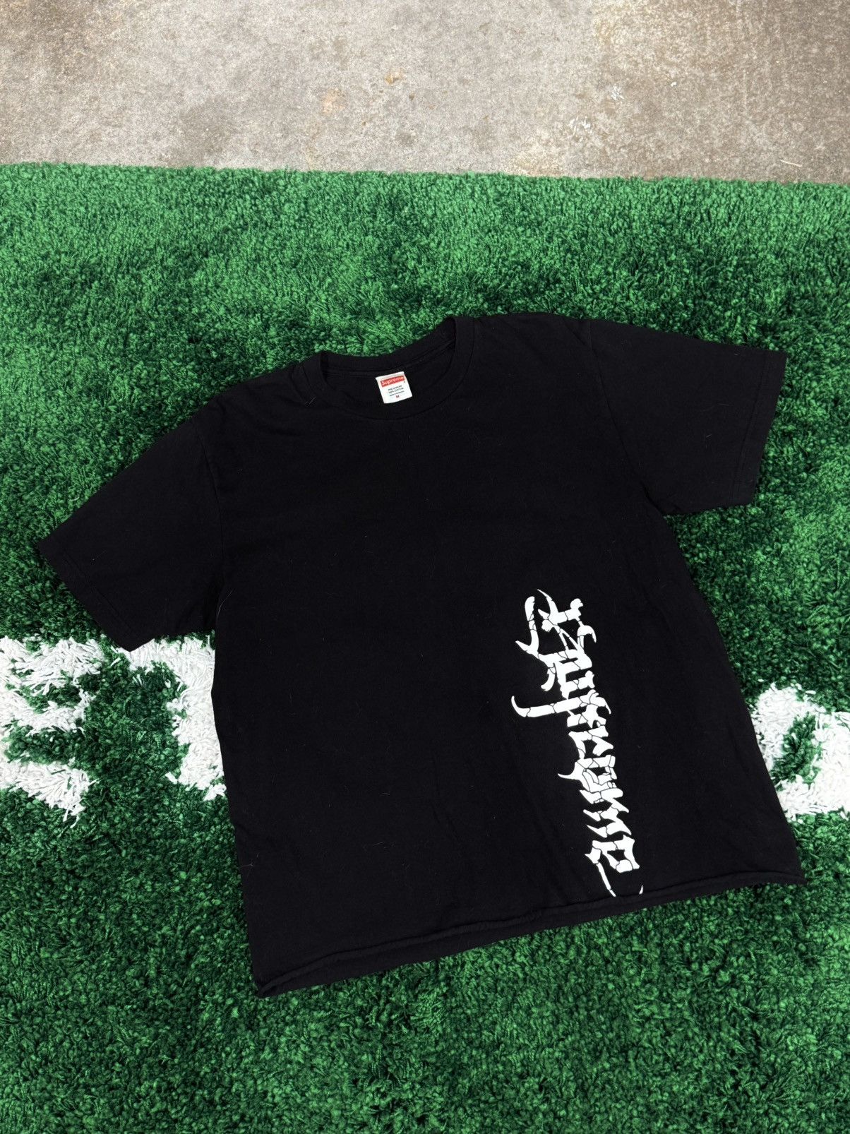 Supreme Supreme Satan Grim Reaper Painting Tee Black FW24 Skull Size US M / EU 48-50 / 2 - 3 Thumbnail