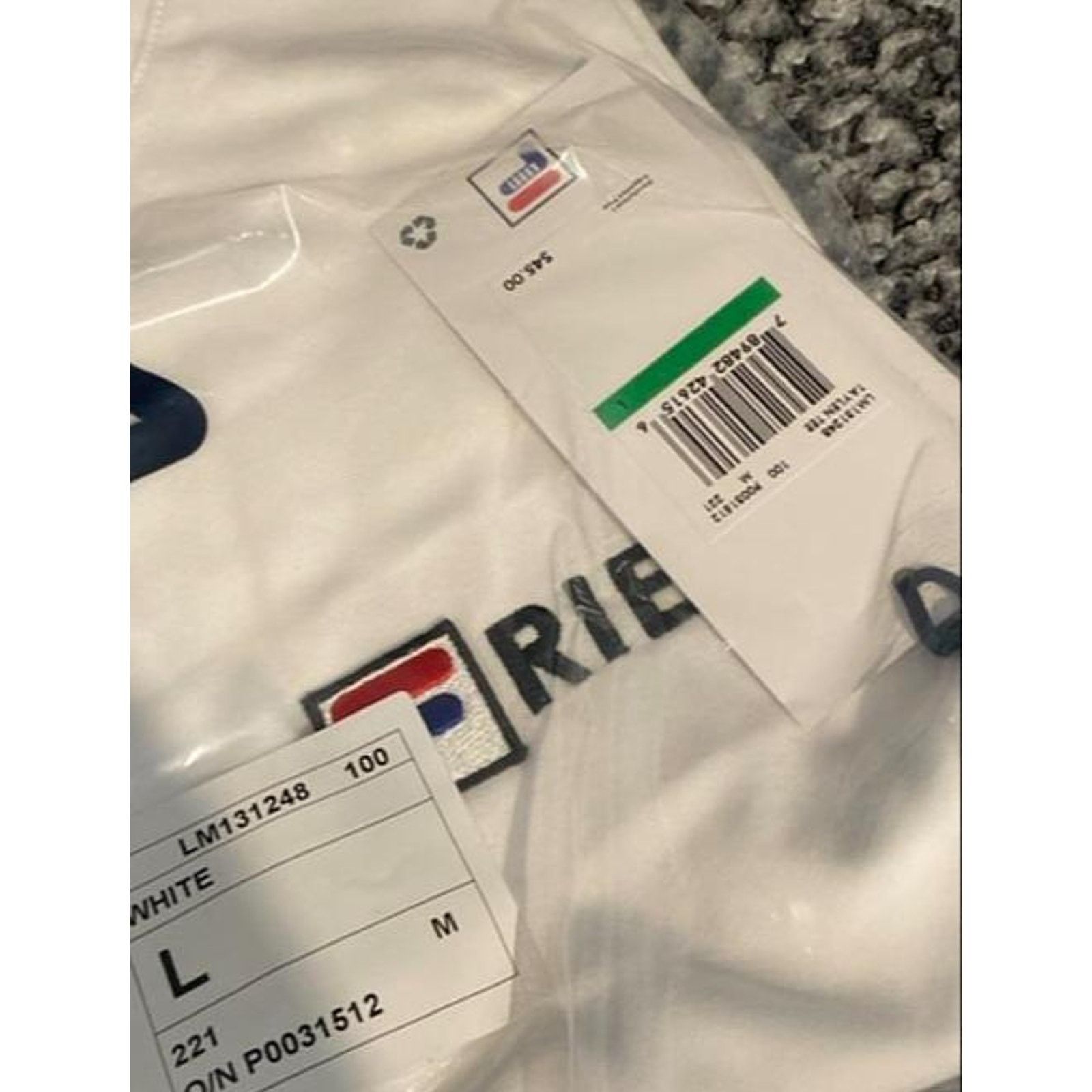 Fila KROST X Fila Taylen Tee T-Shirt Support Your Friends NWT $60 Size US L / EU 52-54 / 3 - 5 Thumbnail