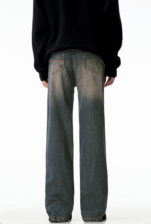 Japanese Brand × Vintage Men's vintage washed distressed American style bootcut jeans Size US 32 / EU 48 - 5 Thumbnail