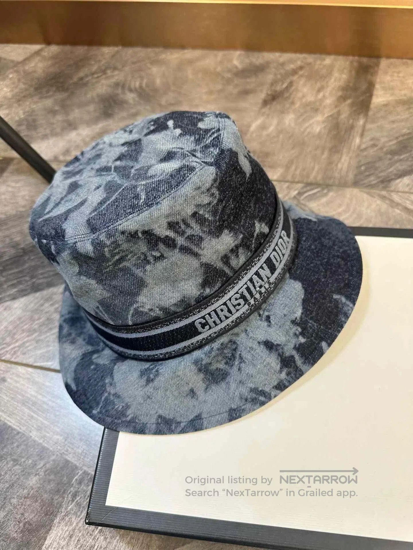 Dior Dior Classic Denim Bucket Hat. Size ONE SIZE - 6 Thumbnail