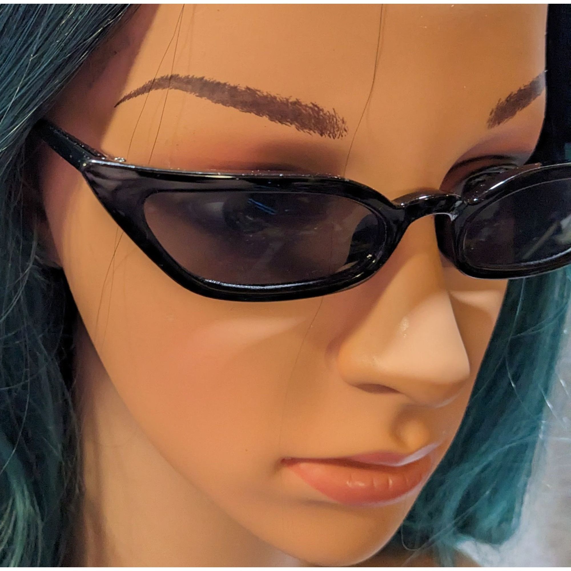 Other W&Y Ying Gothic Thin Cateye Vampire Sunglasses Size ONE SIZE - 8 Thumbnail
