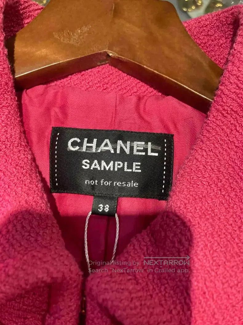 Chanel Chanel 20c station lipstick powder tweed four-pocket jacke Size XS / US 0-2 / IT 36-38 - 3 Thumbnail