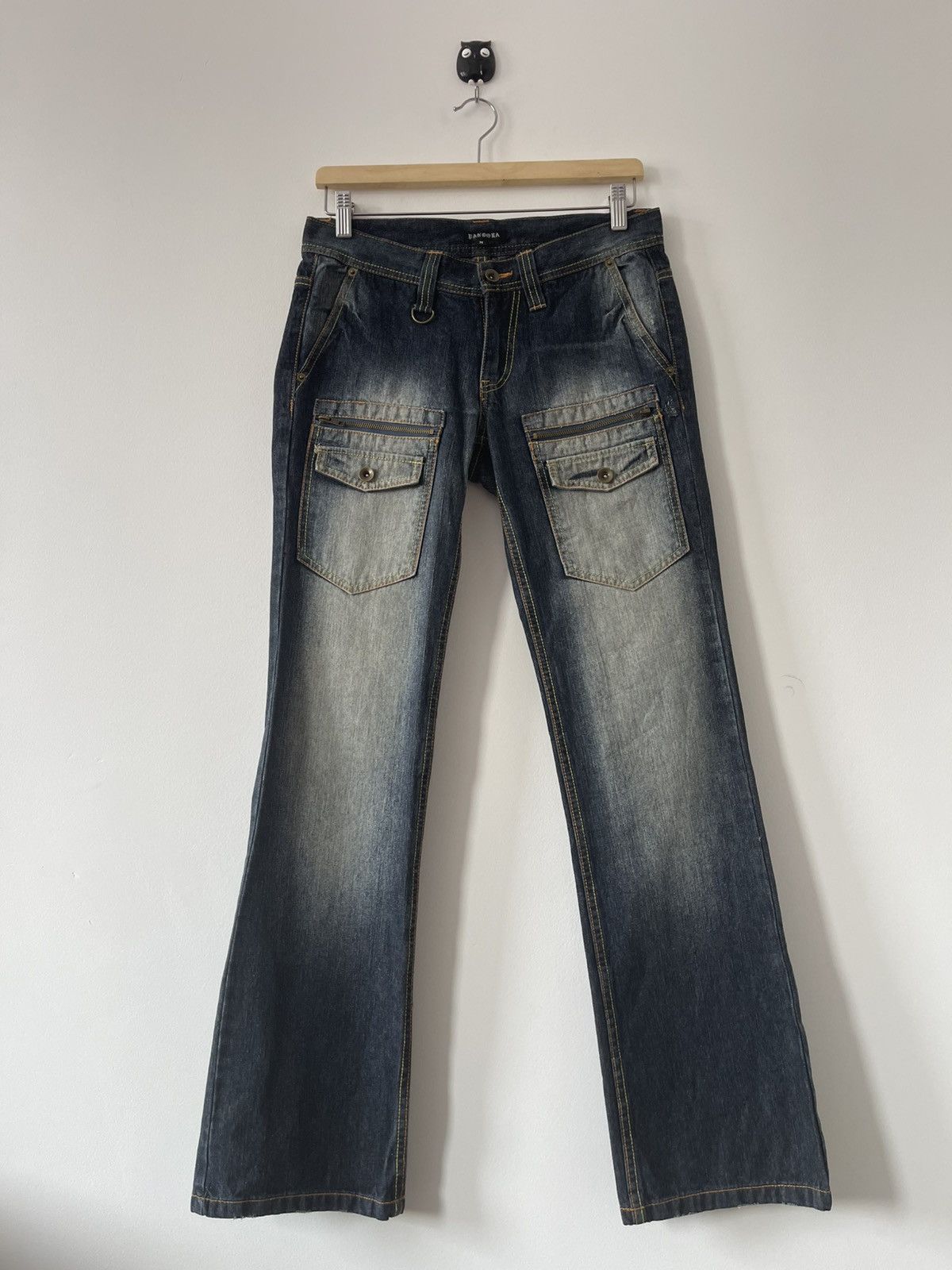 Hysteric Glamour Rare Vintage PANDORA Japan Front Pocket Zip Denim Size US 30 / EU 46 - 1 Thumbnail