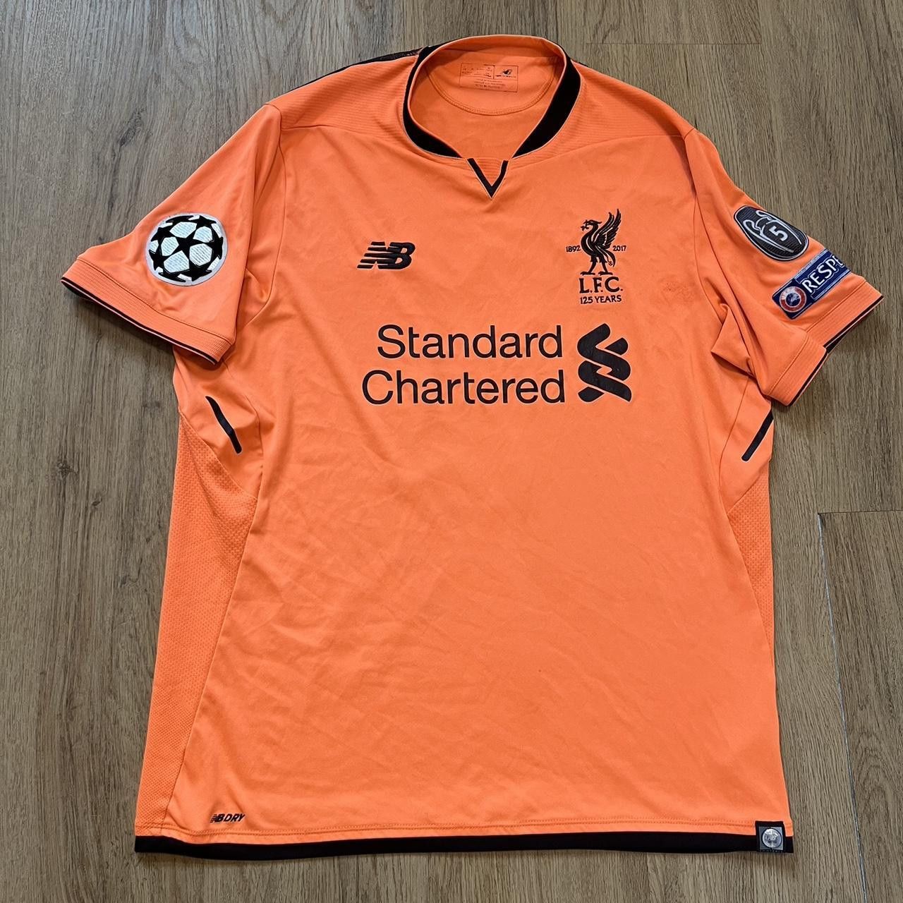 New Balance Liverpool FC 2017/18 New Balance shirt Premier League Away Size US L / EU 52-54 / 3 - 1 Thumbnail
