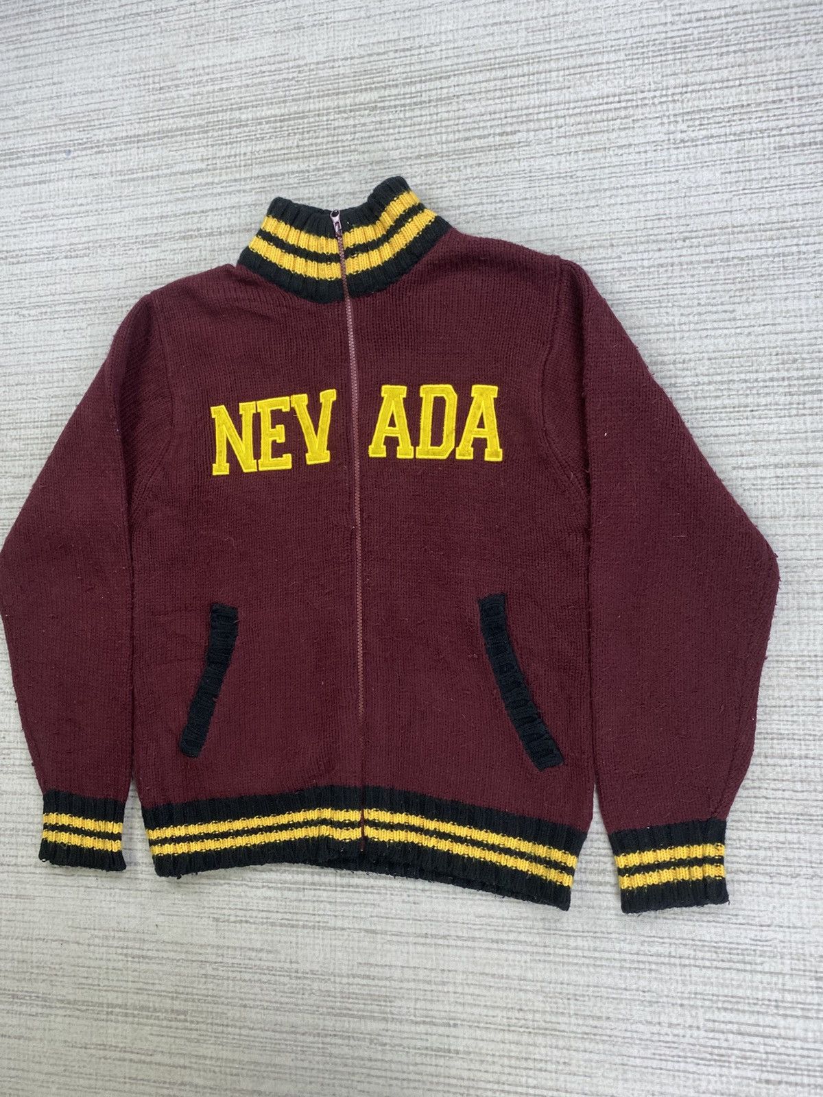Designer × Japanese Brand × Vintage Vintage 90s Willpip Big Logo Spellout Varsity Jacket Size US M / EU 48-50 / 2 - 4 Thumbnail
