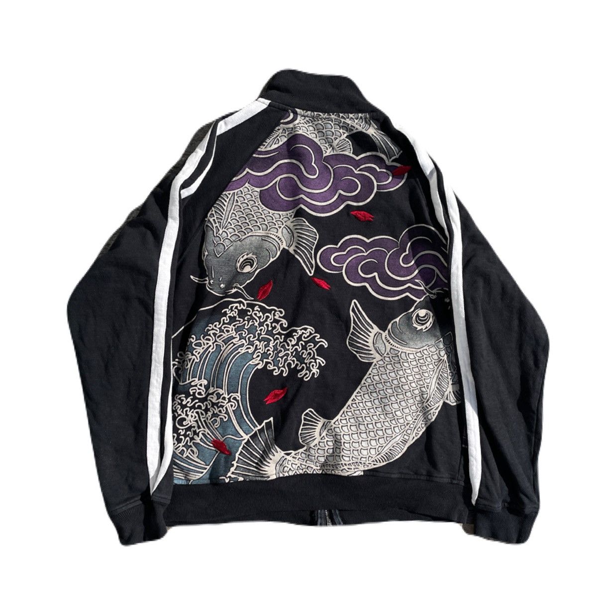 If Six Was Nine 2000s Japanese archive Sukajan Yakuza Embroidery Jacket Size US S / EU 44-46 / 1 - 4 Thumbnail