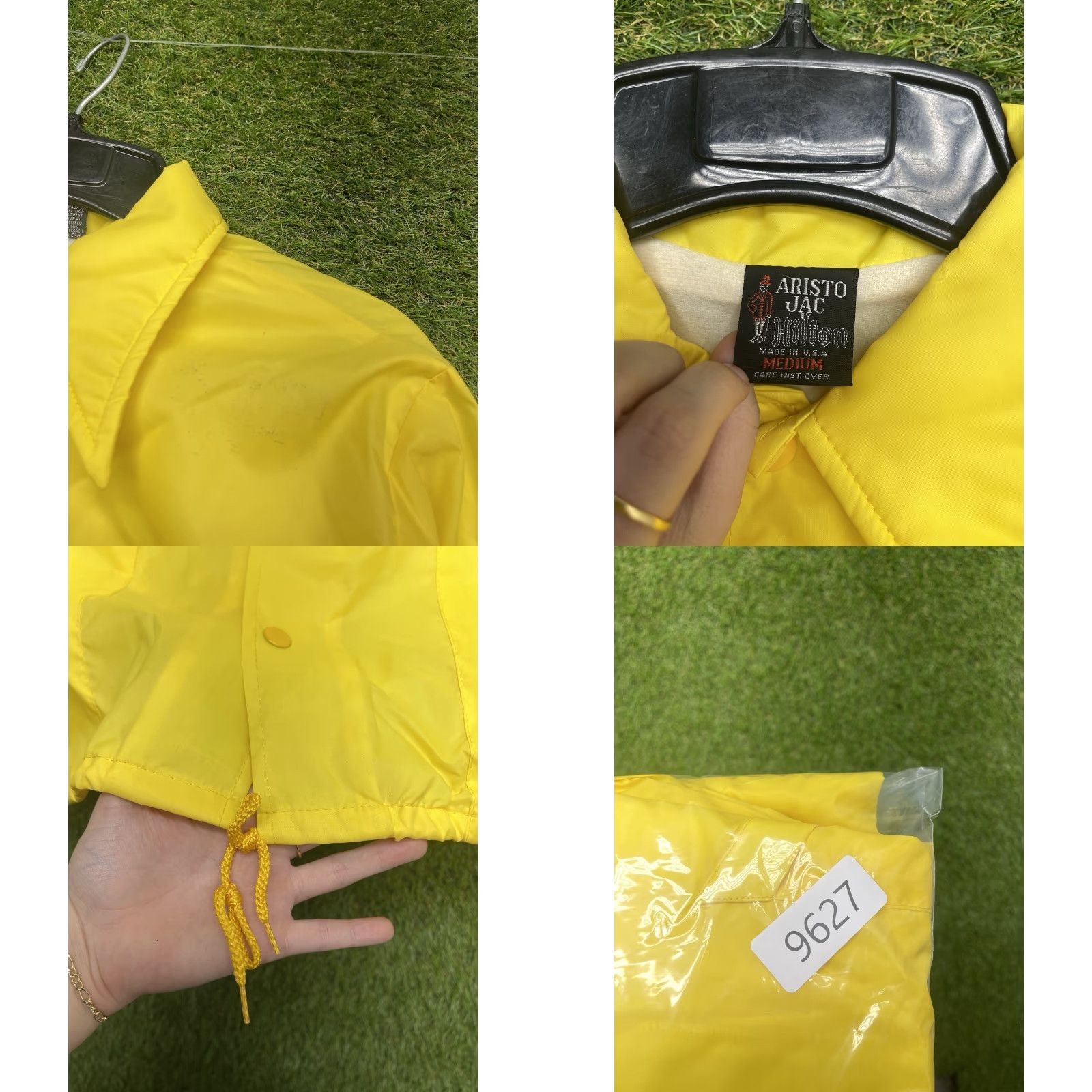 Vintage VINTAGE Hilton Jim Beam Windbreaker Mens M Yellow Jacket Size US M / EU 48-50 / 2 - 8 Thumbnail