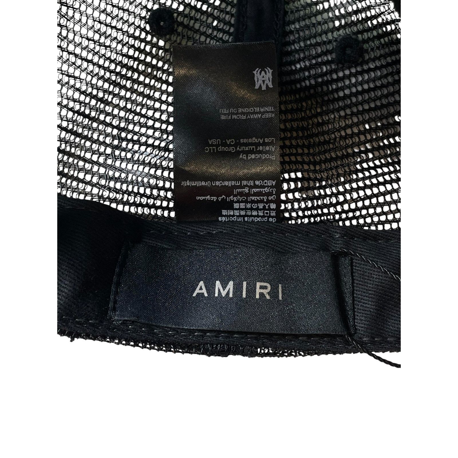 Amiri Amiri White & Baby Blue 3 Star Hat Size ONE SIZE - 4 Thumbnail