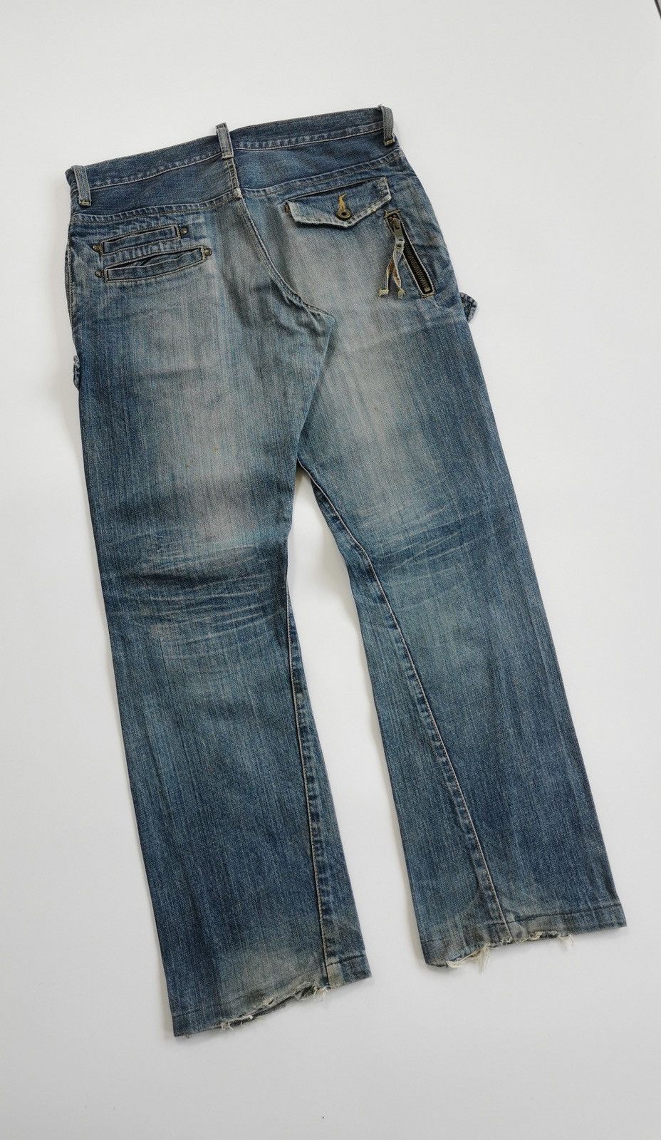 Michel Klein Multipocket Michel Klein Homme Japan Denim Jeans Size US 32 / EU 48 - 12 Thumbnail