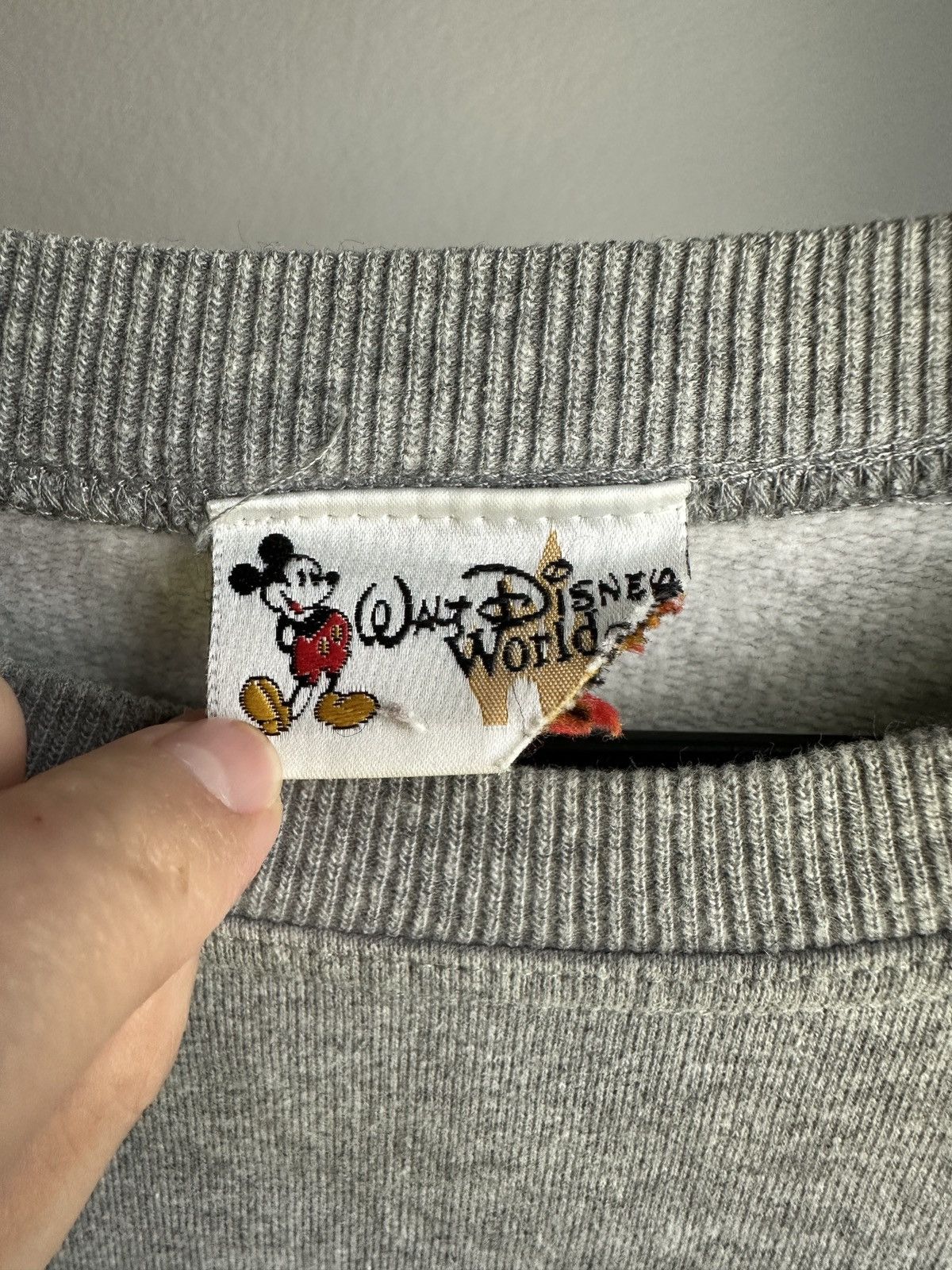 Disney Vintage Disney Mickey Mouse Puff Print Crewneck Grey Size US M / EU 48-50 / 2 - 5 Thumbnail