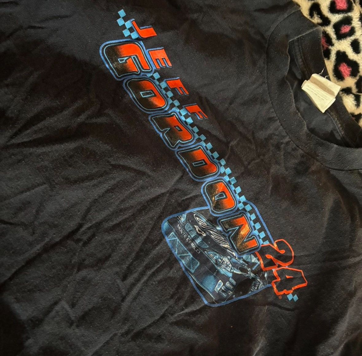 Vintage vintage jeff gordon tee Size US XL / EU 56 / 4 - 2 Thumbnail