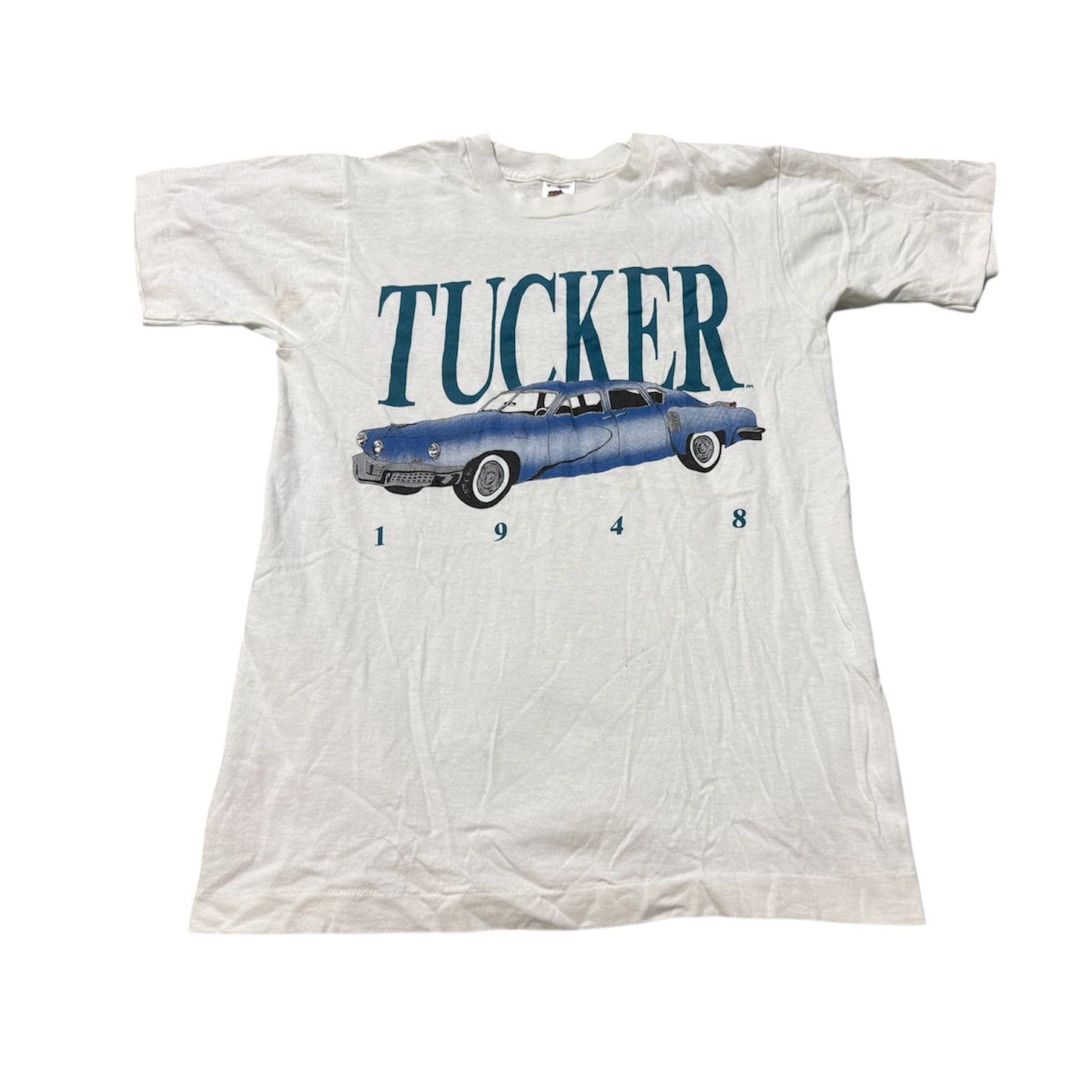 Vintage Vintage 90s Tucker 1948 T-Shirt Cars Automobile Size US M / EU 48-50 / 2 - 1 Thumbnail