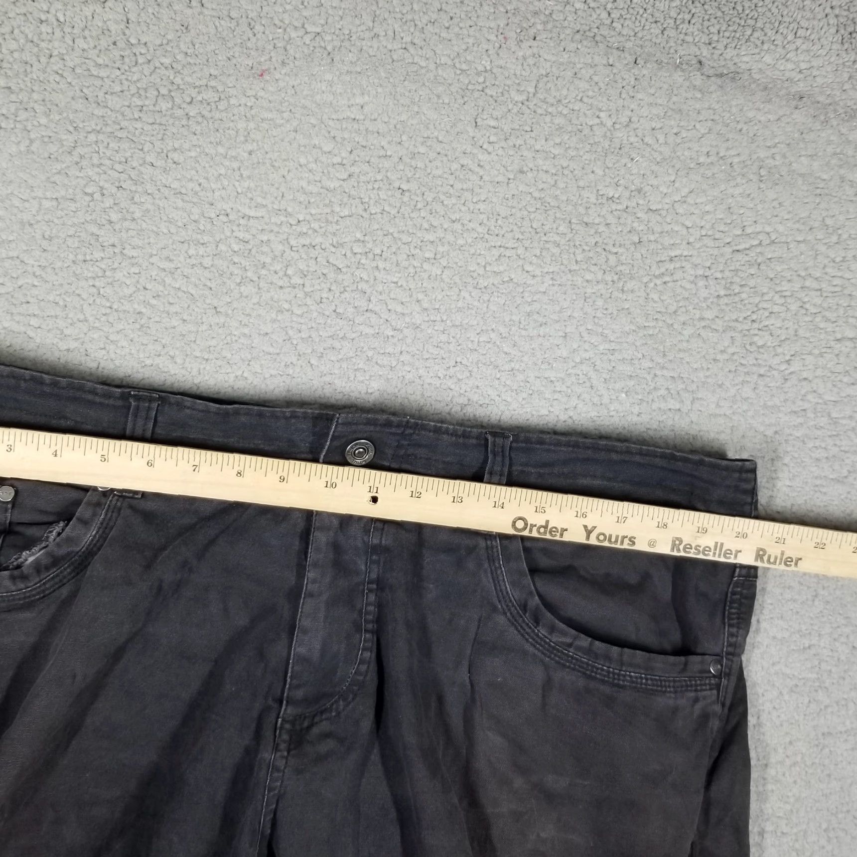 Vintage VINTAGE KÜHL Kanvus Jeans Men 40x32 Canvas Pants Gray Outdoor Workwear Casual Slim Fit Size US 40 / EU 56 - 3 Thumbnail