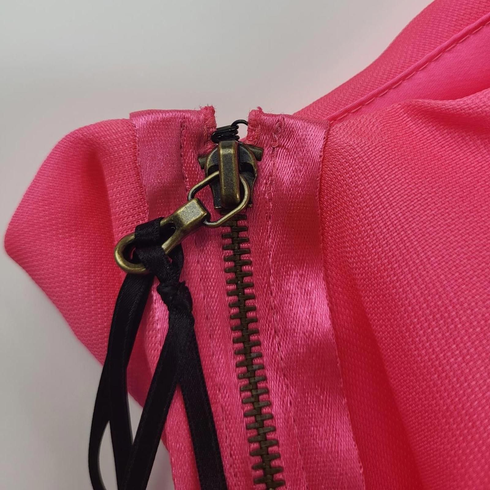 Designer Lanvin for H&M Pink One Shoulder Cocktail Dress NWT Size XS / US 0-2 / IT 36-38 - 4 Thumbnail