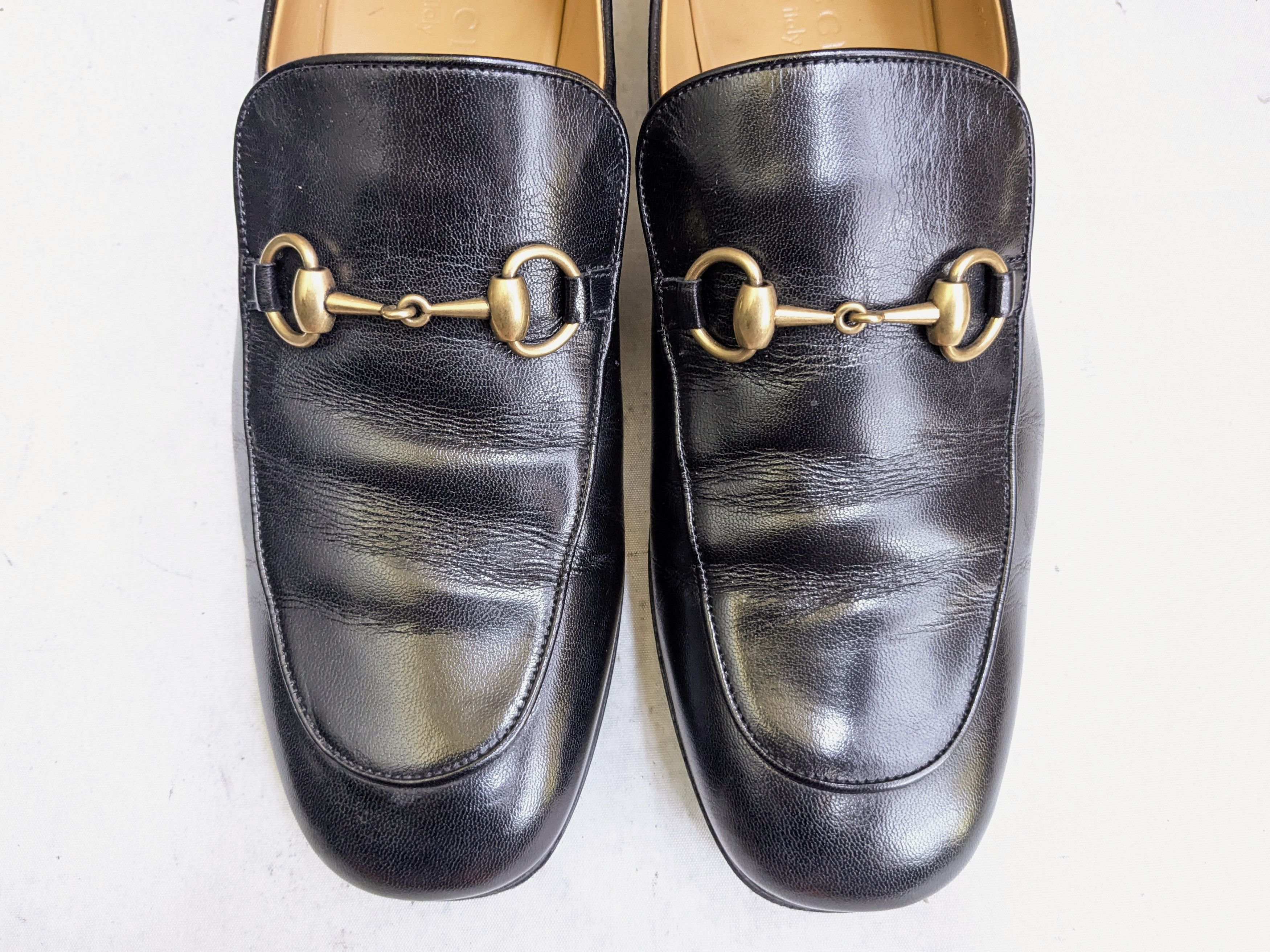 Gucci Gucci Horsebit Loafers Black 9.5 Low Tops Snaffle Size US 9.5 / EU 42-43 - 5 Thumbnail