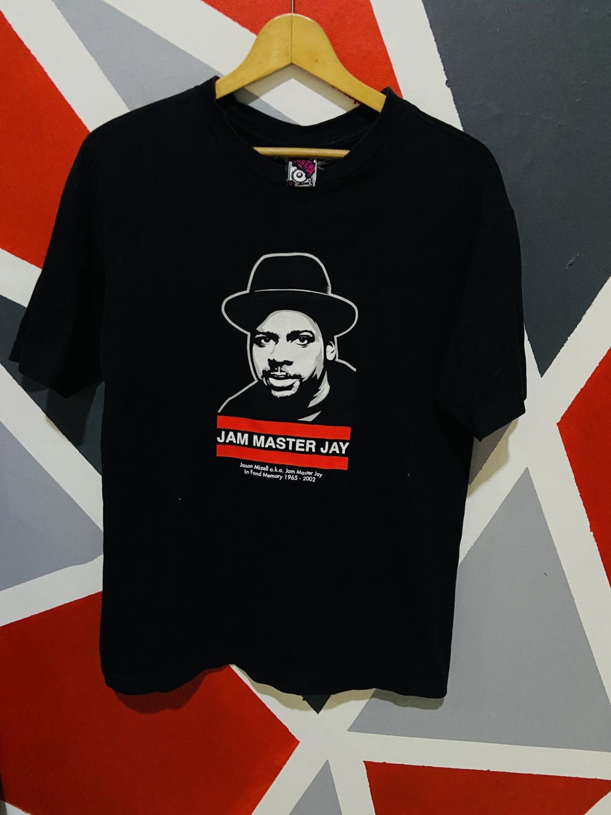 Vintage RUn DMC- Jam Master Jay In Fond Memory 1965-2002 Size US S / EU 44-46 / 1 - 1 Thumbnail
