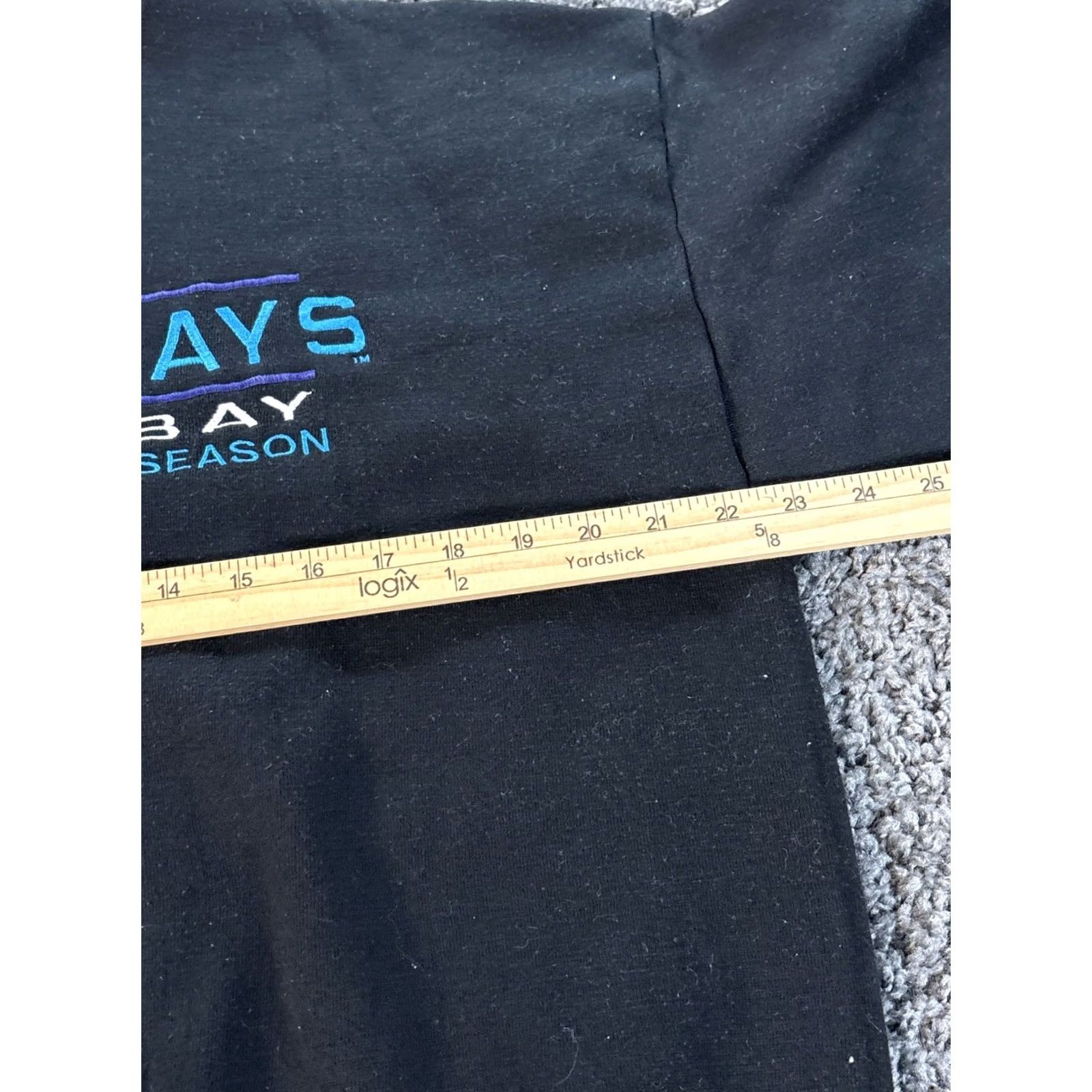 Logo 7 VINTAGE Logo 7 Sweatshirt Mens XL Black Fleece Tampa Bay 1998 Inaugural Season Size US XL / EU 56 / 4 - 3 Thumbnail