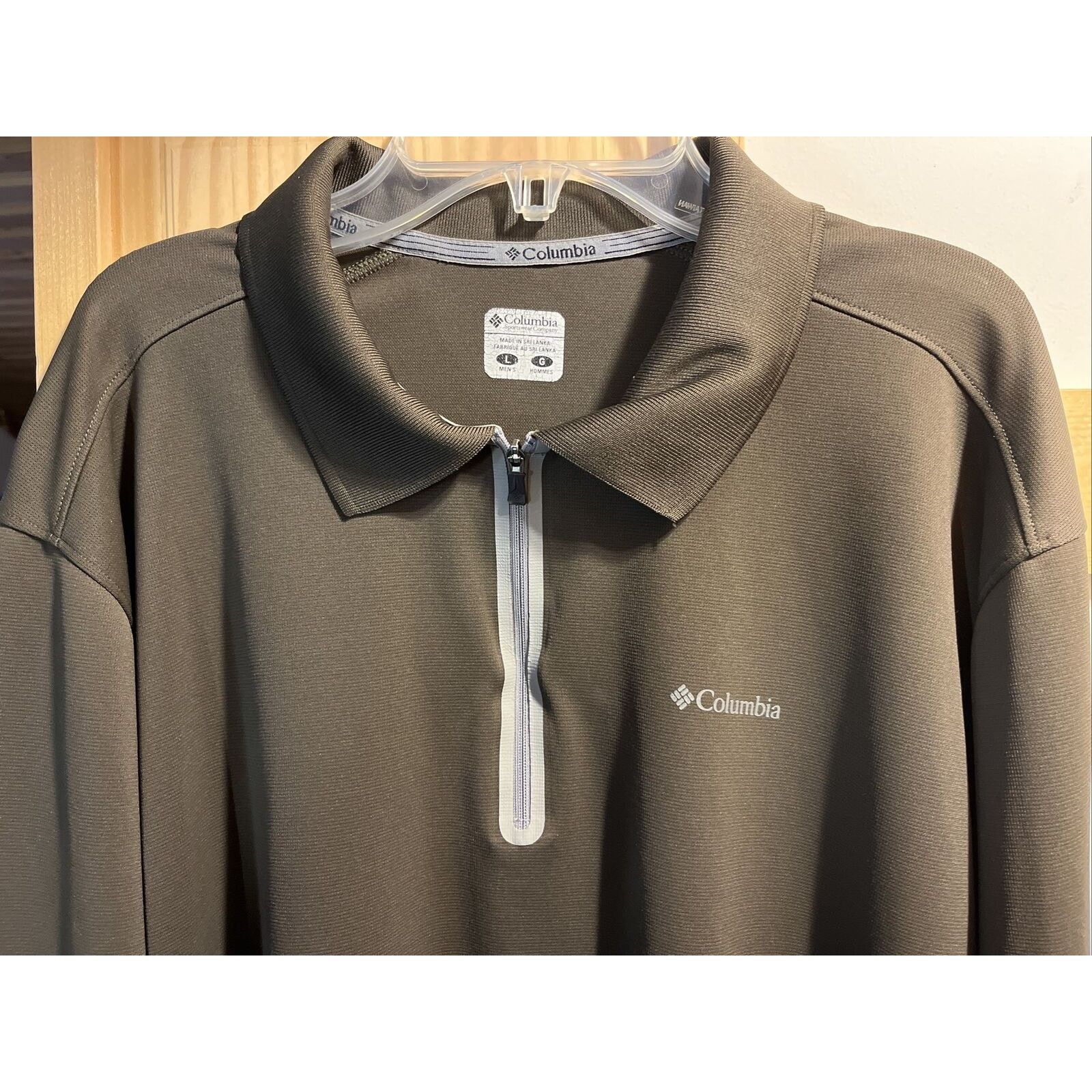 Columbia Columbia Omni Dry Men’s L Brown Polyester Activewear Sweater Size US L / EU 52-54 / 3 - 6 Thumbnail