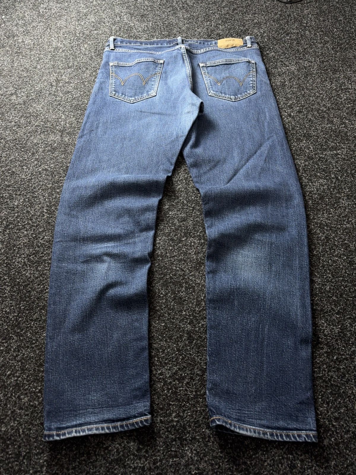 Edwin Vintage 00s Edwin Men’s Vintage Wash Japanese Denim Jeans Size US 36 / EU 52 - 14 Thumbnail