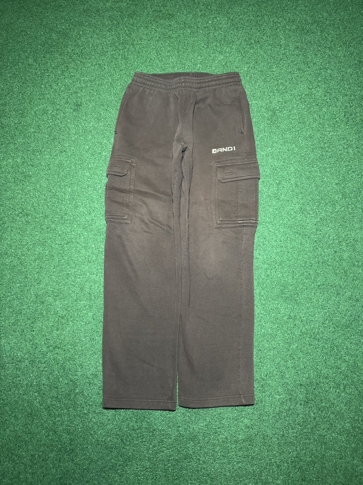 Vintage Vintage Y2K And1 Cargo Brown Baggy Small 28x28 Sweatpants Size US 28 / EU 44 - 1 Thumbnail