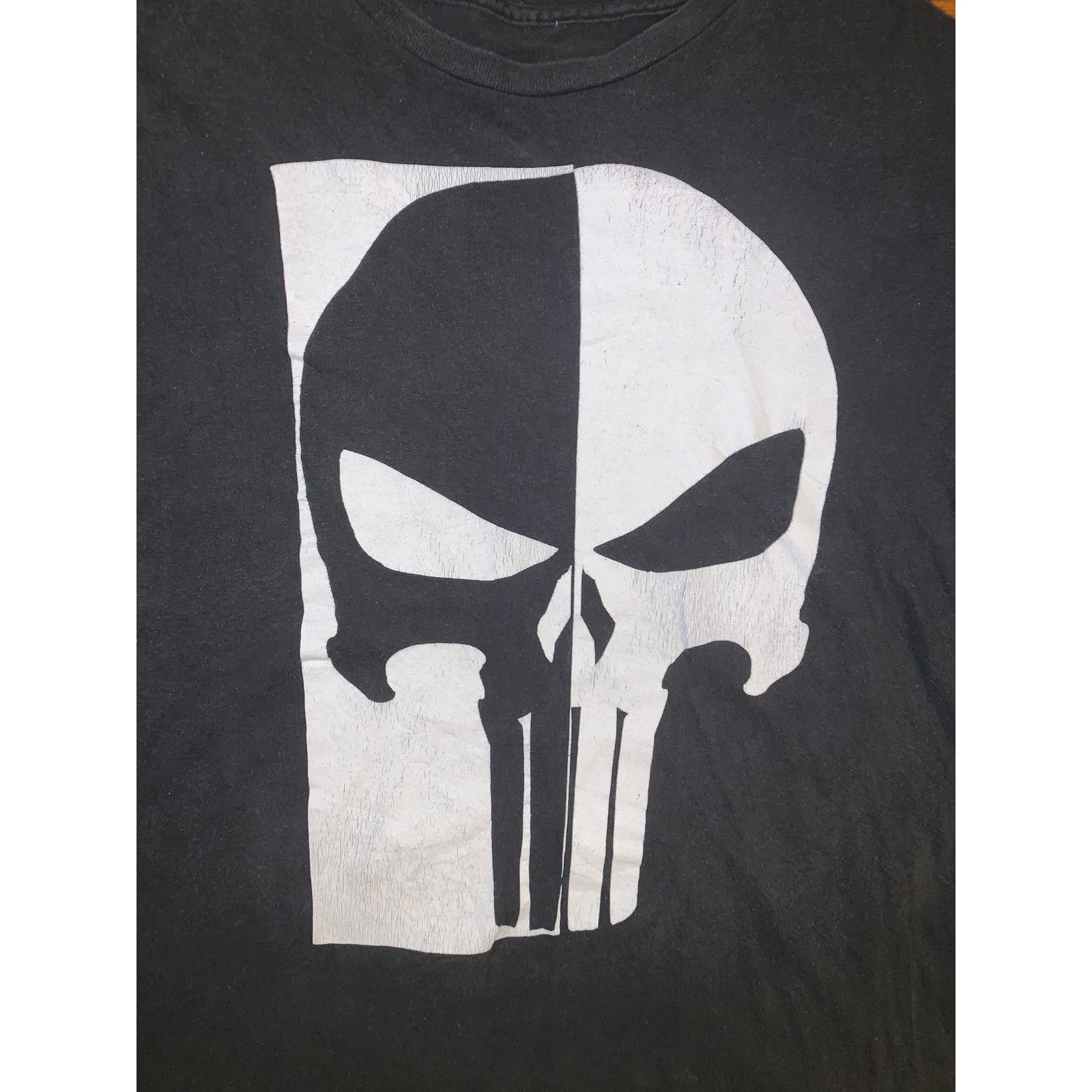 Marvel Comics × Other VTG The Punisher Split Skull T Shirt Black Large Marvel Tee Size US L / EU 52-54 / 3 - 2 Thumbnail